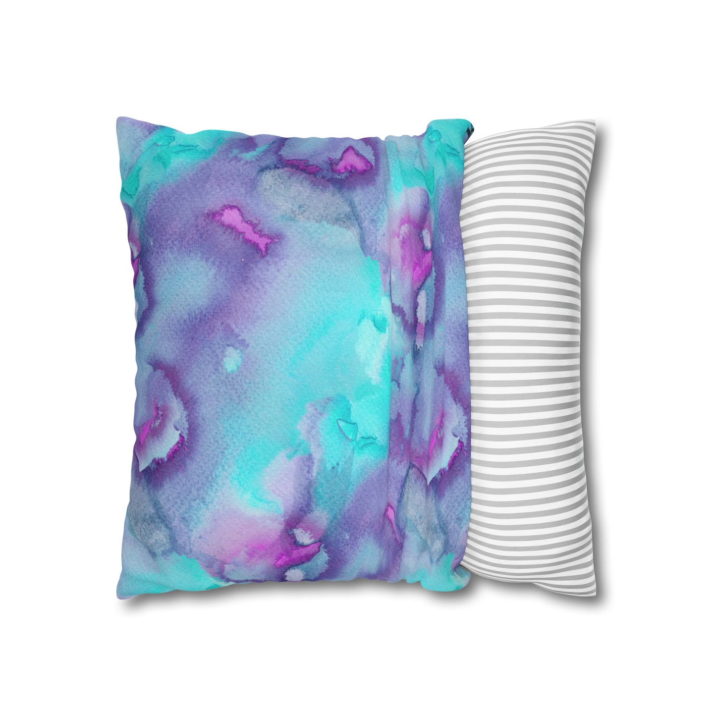 Spun Polyester Square Pillowcase