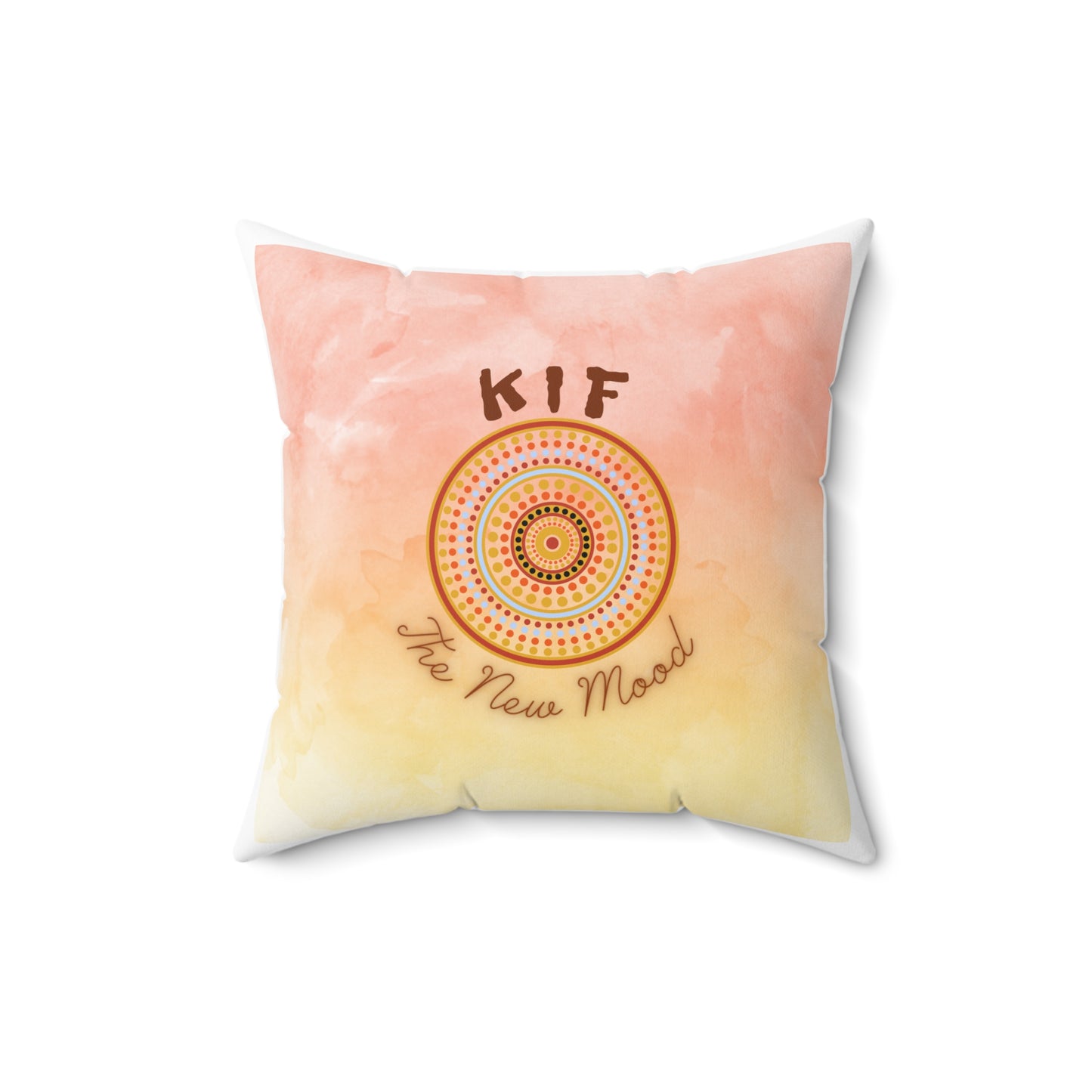 Spun Polyester Square Pillow