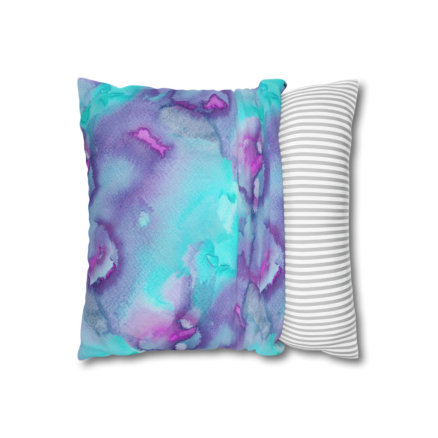 Spun Polyester Square Pillowcase