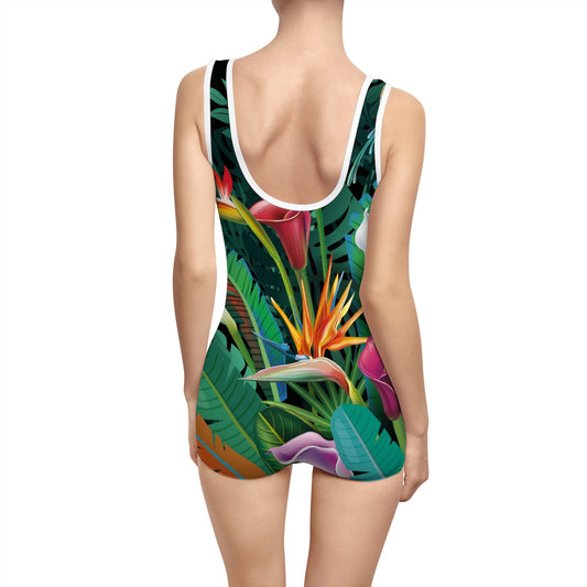 Women's Vintage Swimsuit (AOP)