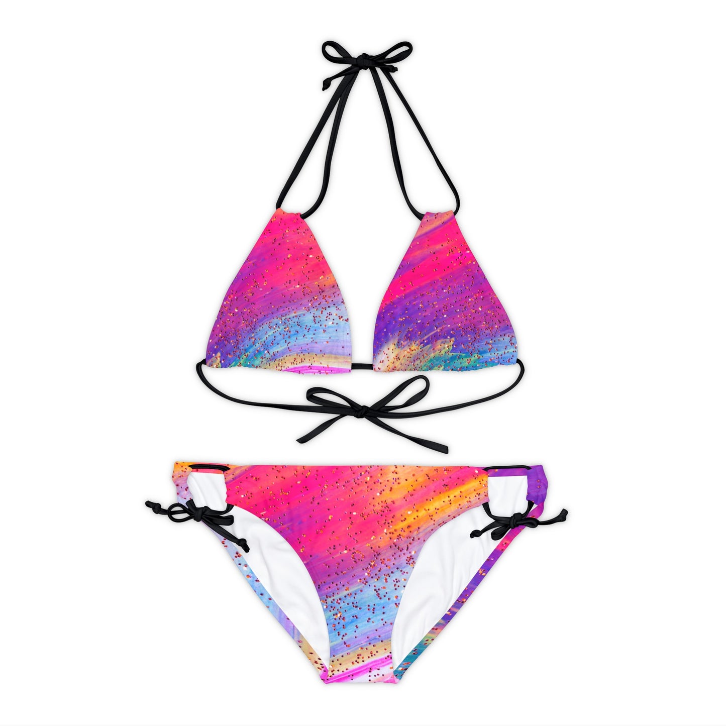 Strappy Bikini Set (AOP)