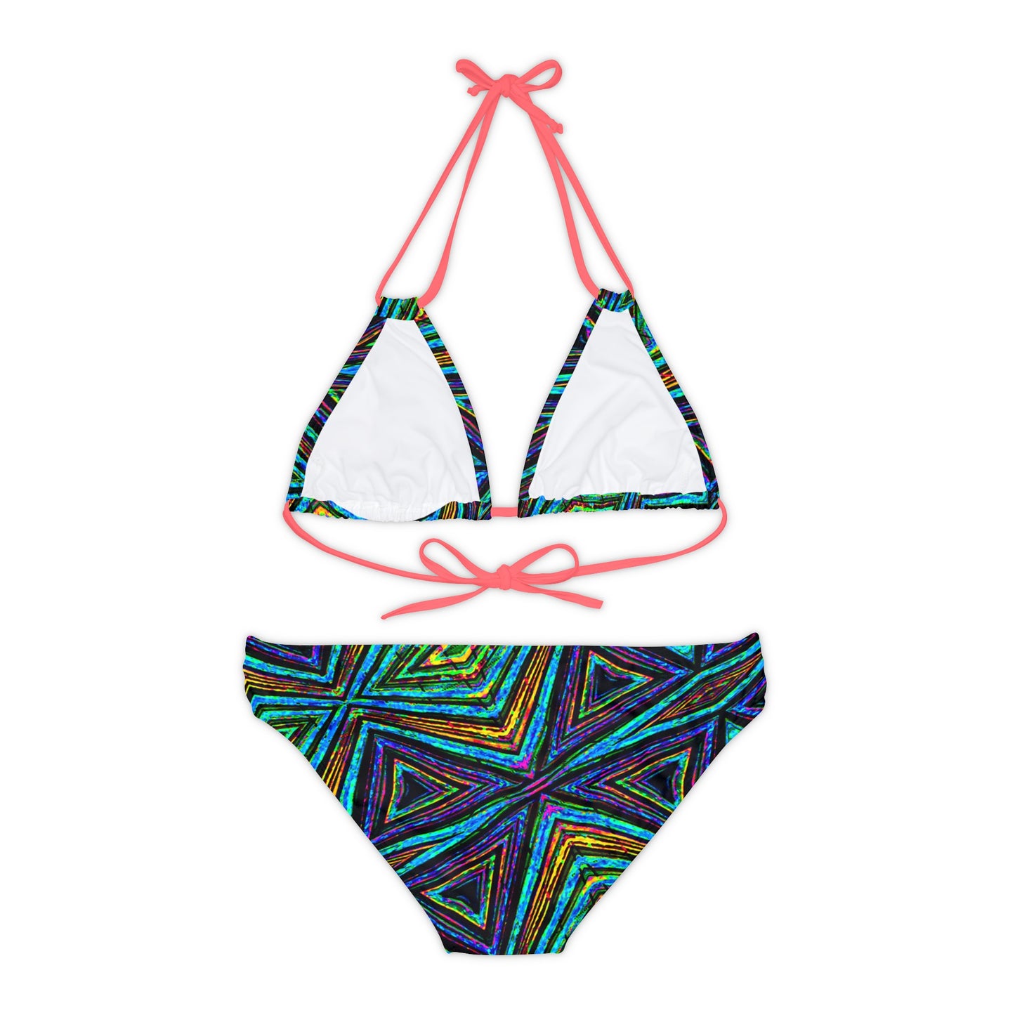 Strappy Bikini Set (AOP)