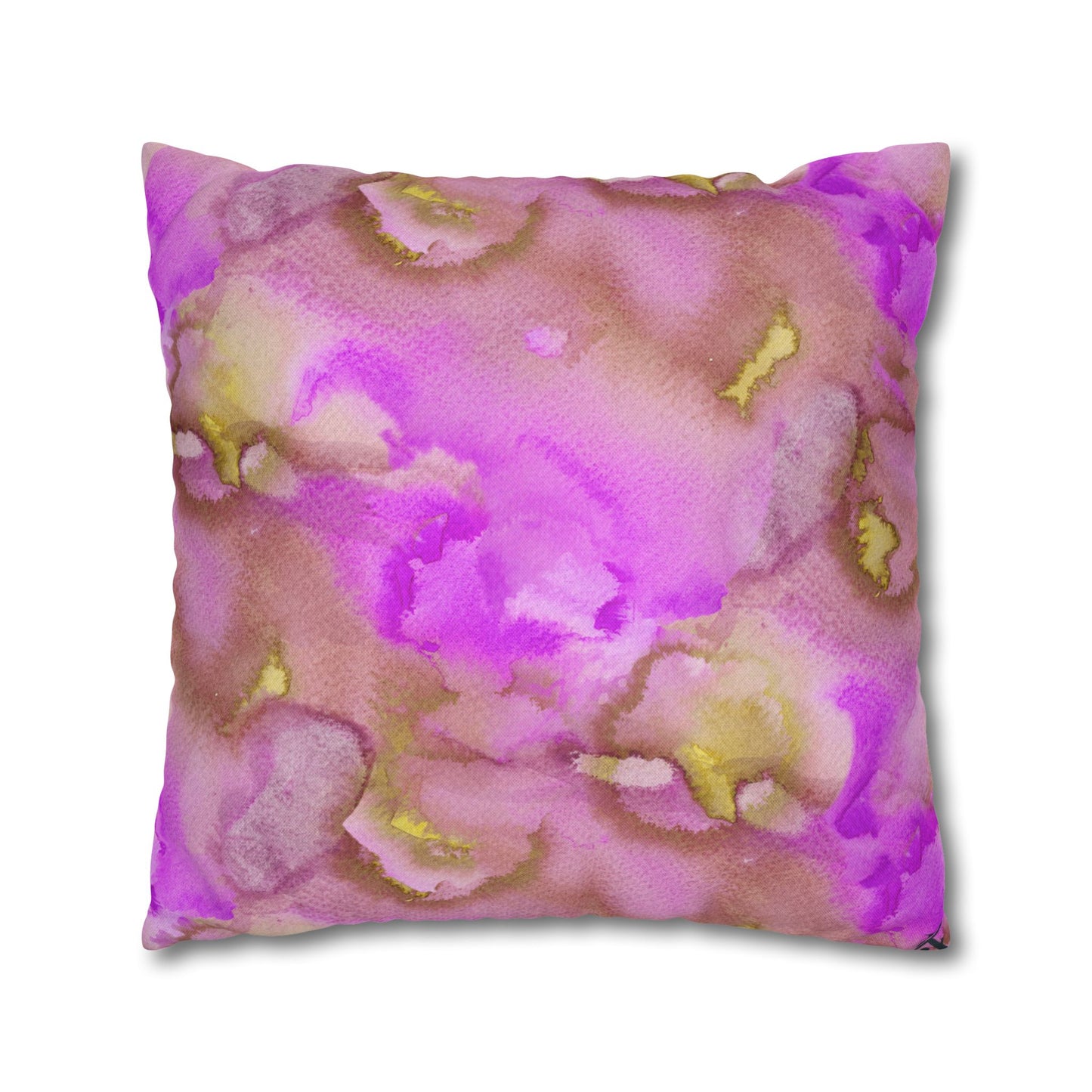 Spun Polyester Square Pillowcase