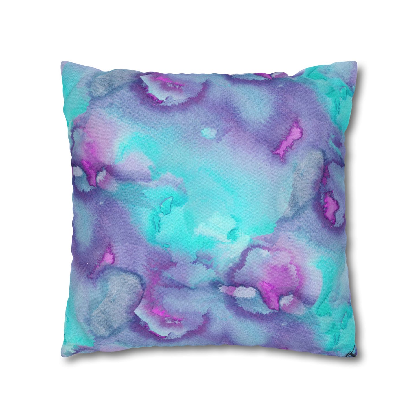 Spun Polyester Square Pillowcase