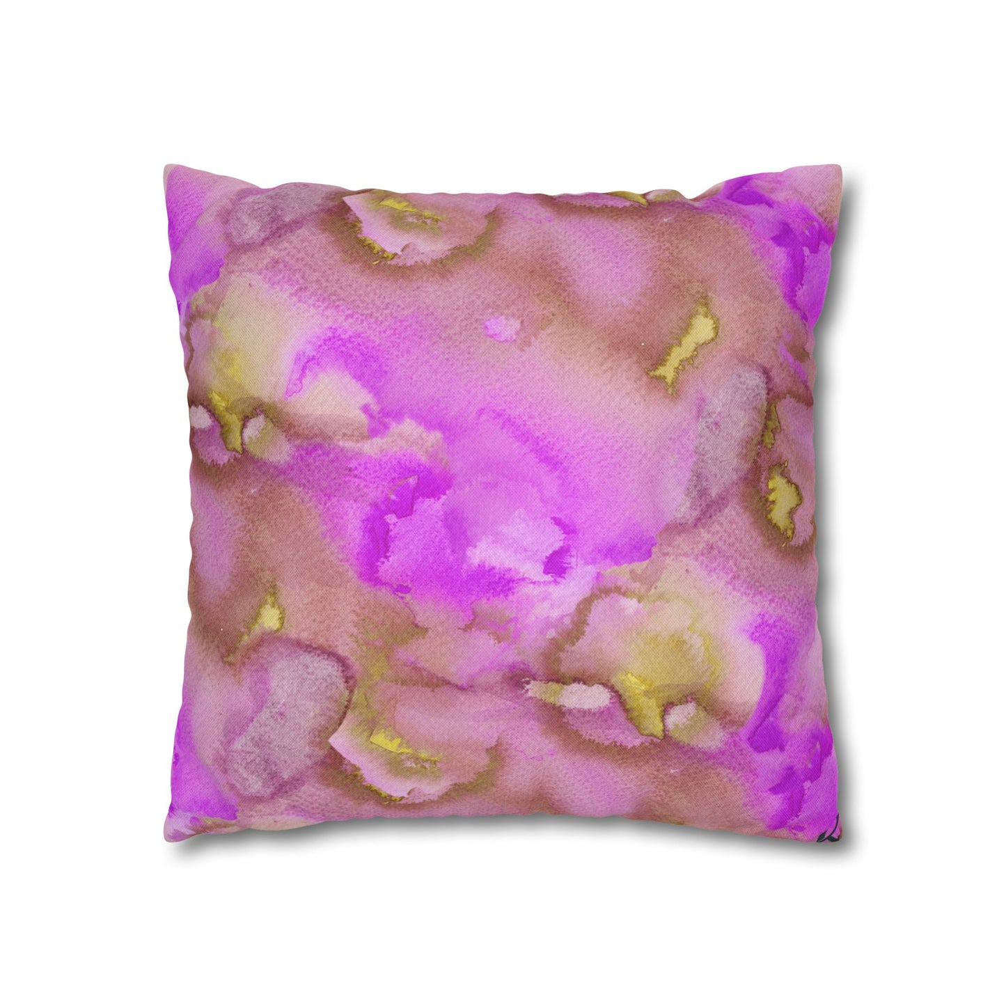 Spun Polyester Square Pillowcase