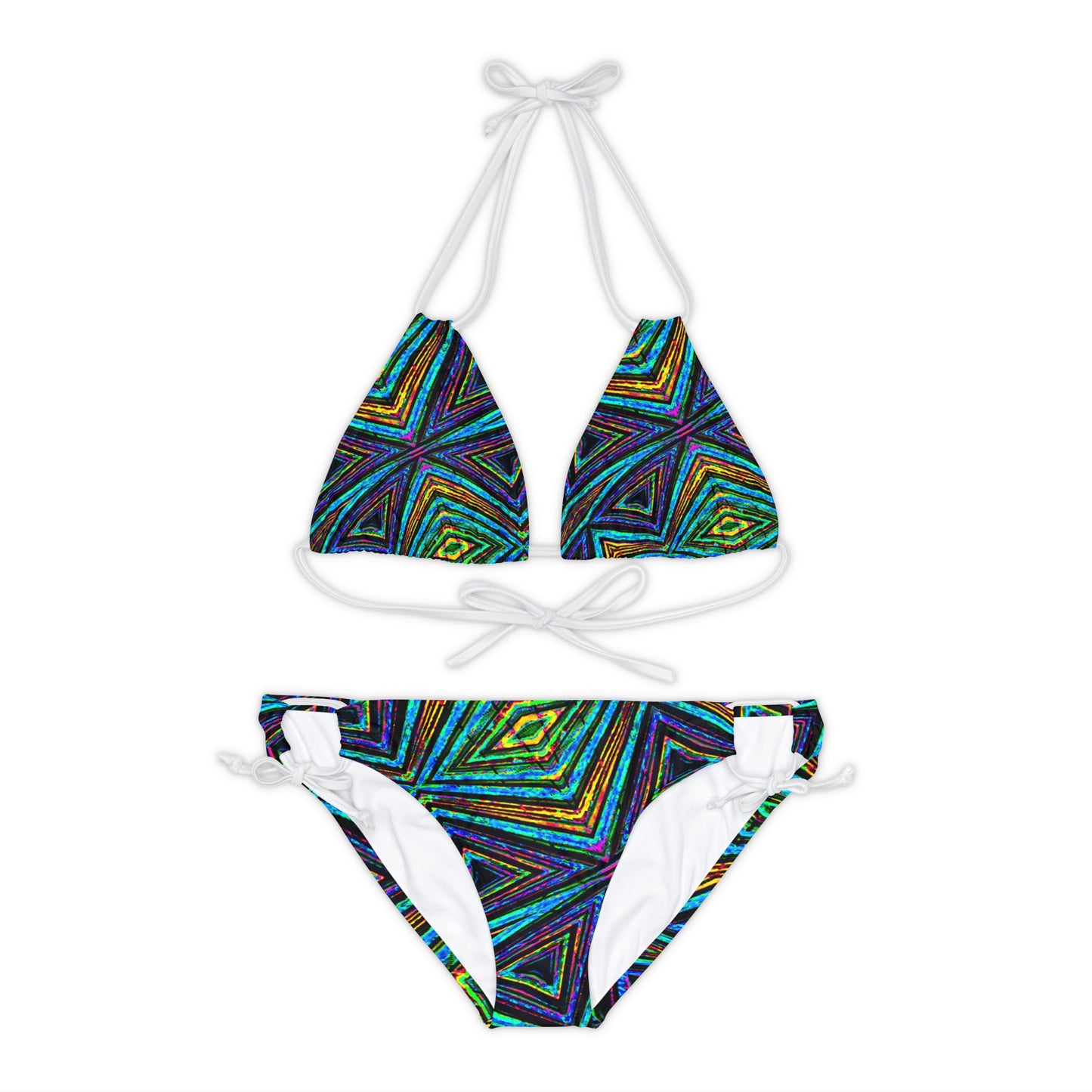 Strappy Bikini Set (AOP)