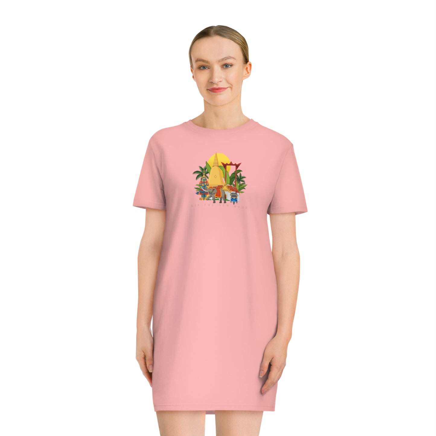 Spinner T-Shirt Dress