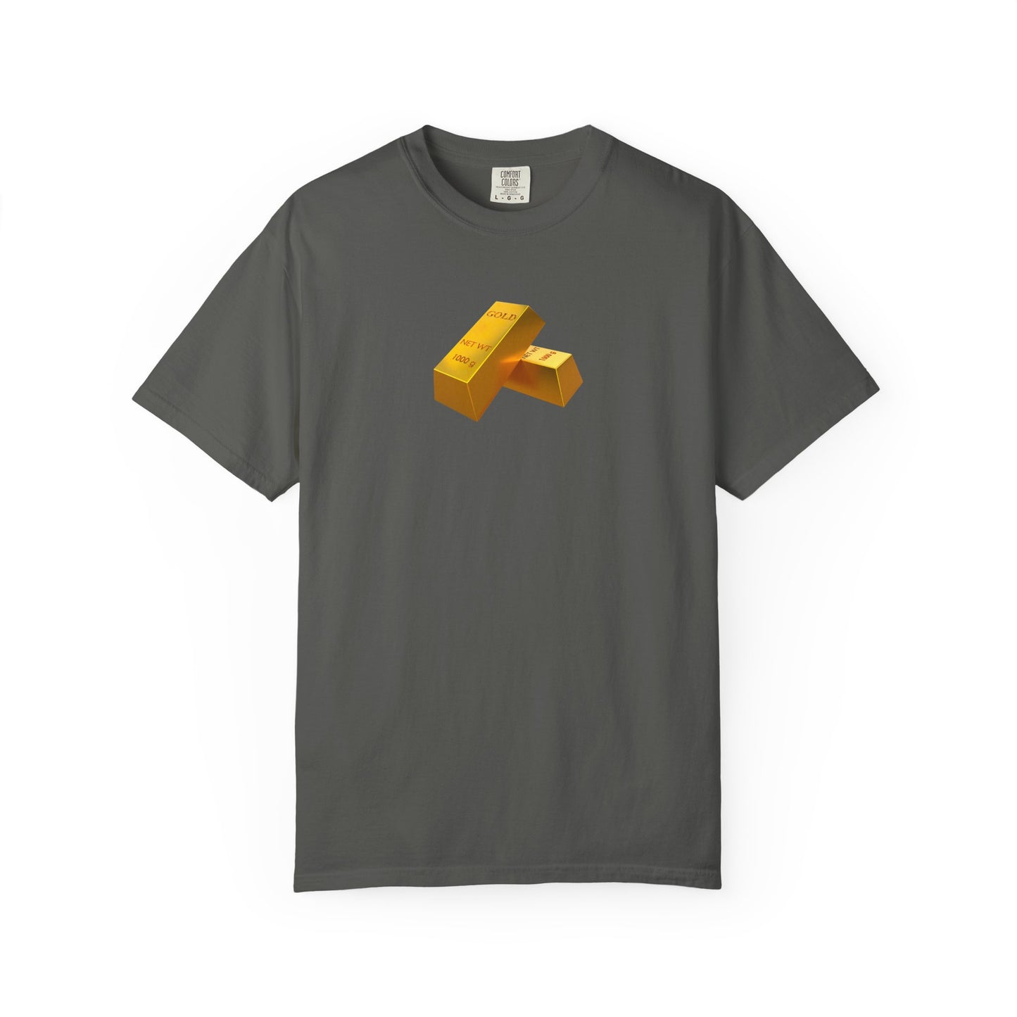 Gold Bars Graphic T-Shirt — Minimal Bullion Design