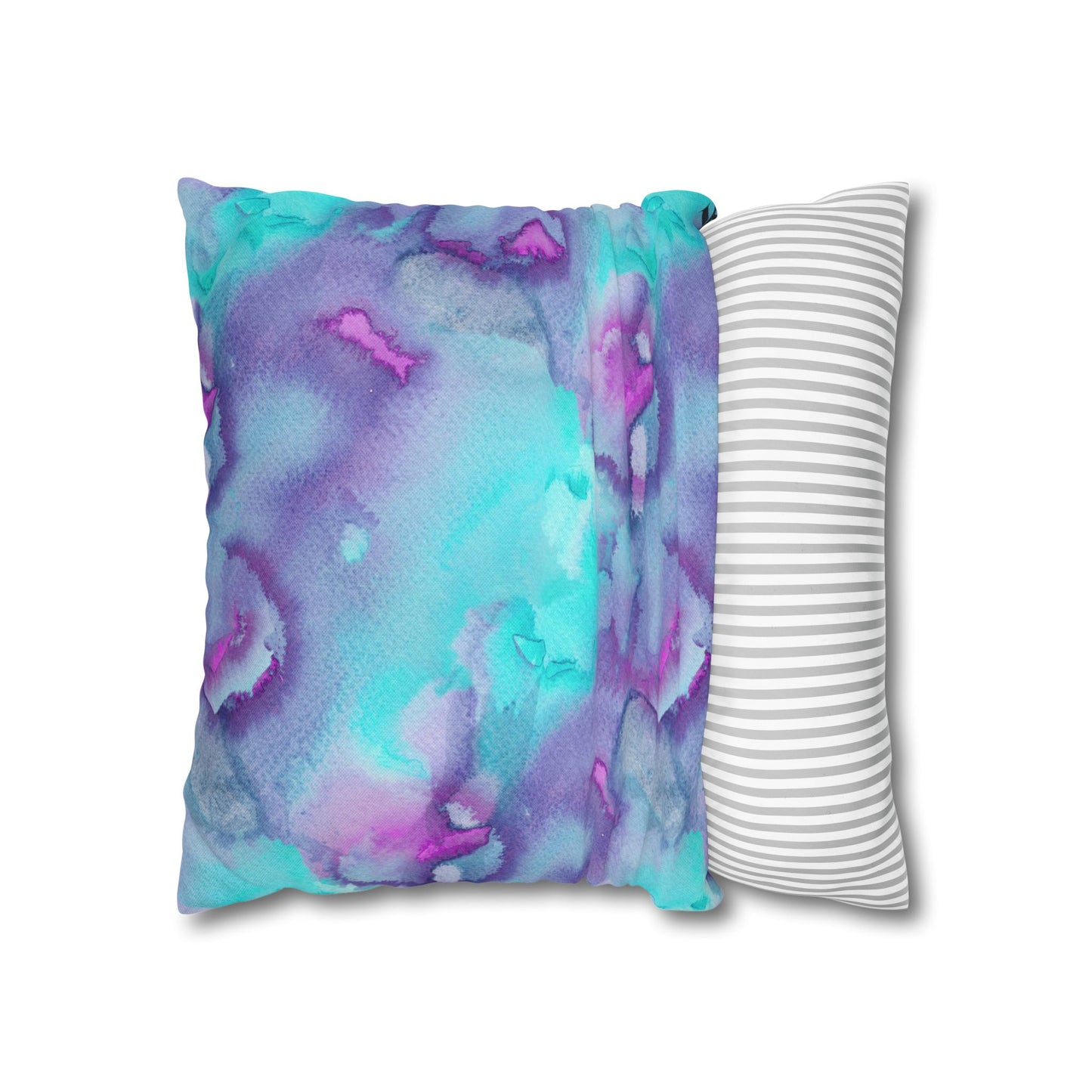 Spun Polyester Square Pillowcase