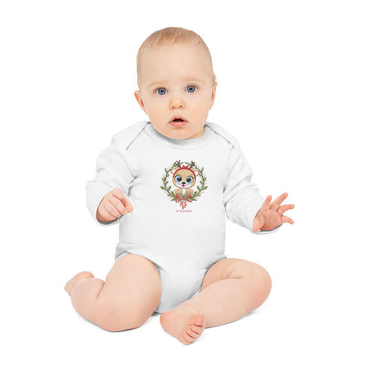 Baby Long-Sleeve Organic Bodysuit