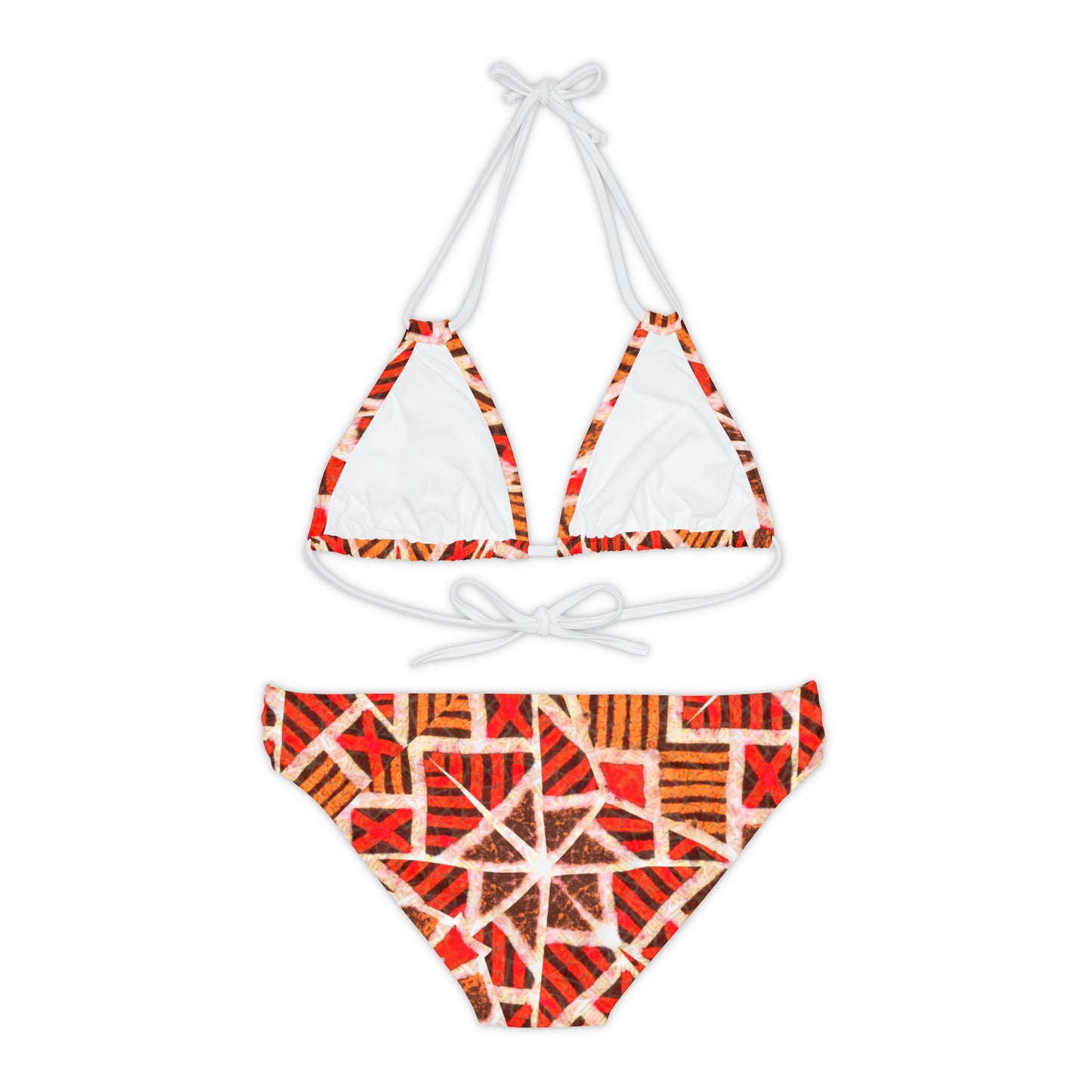 Strappy Bikini Set (AOP)