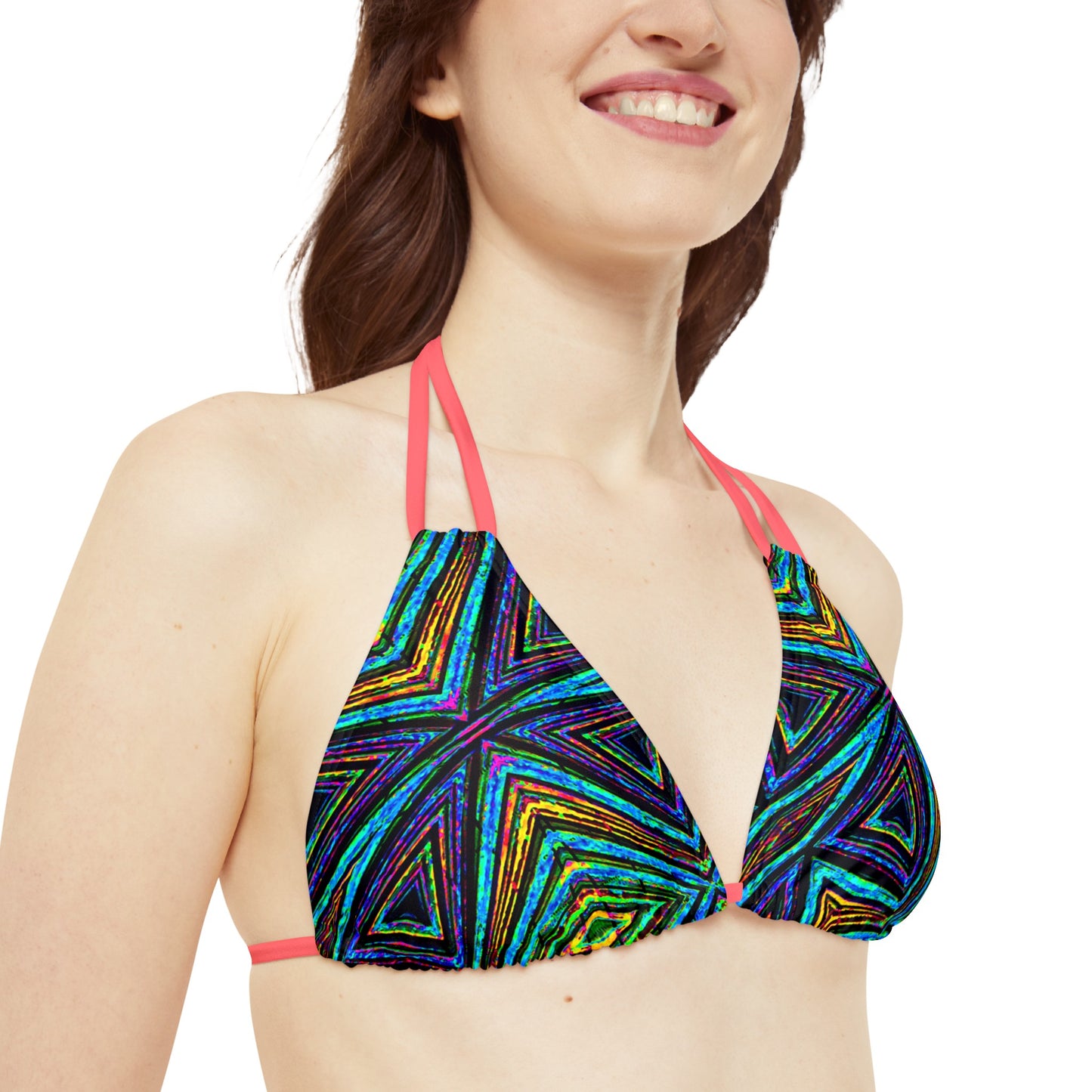 Strappy Bikini Set (AOP)