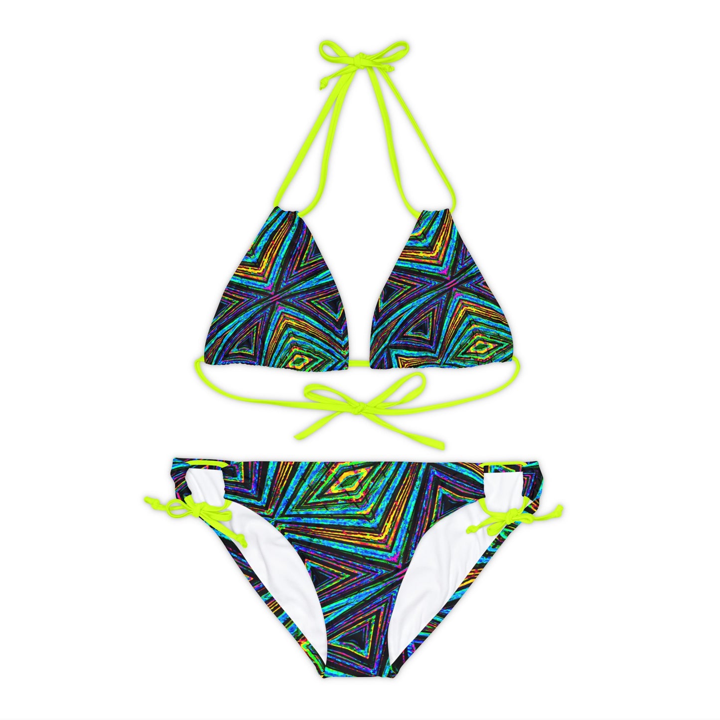 Strappy Bikini Set (AOP)