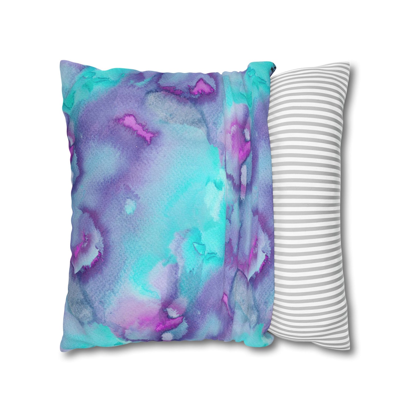 Spun Polyester Square Pillowcase