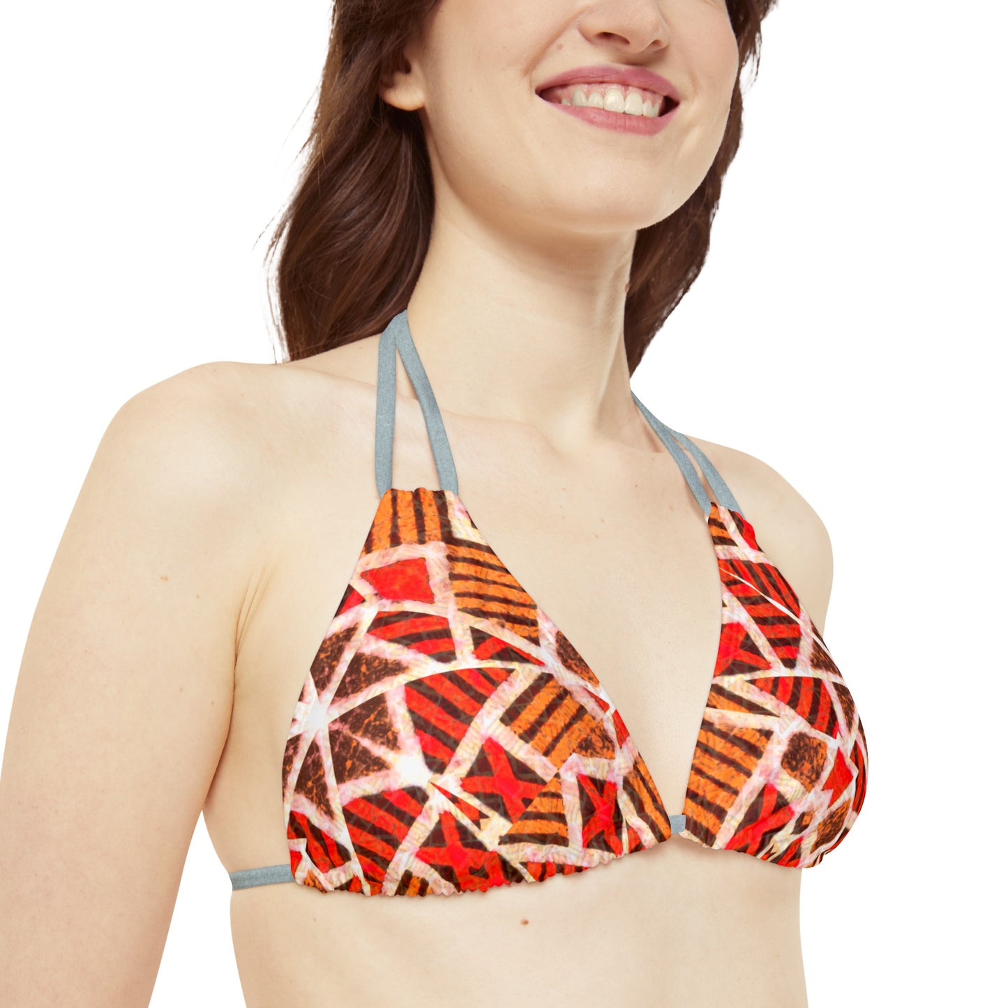 Strappy Bikini Set (AOP)