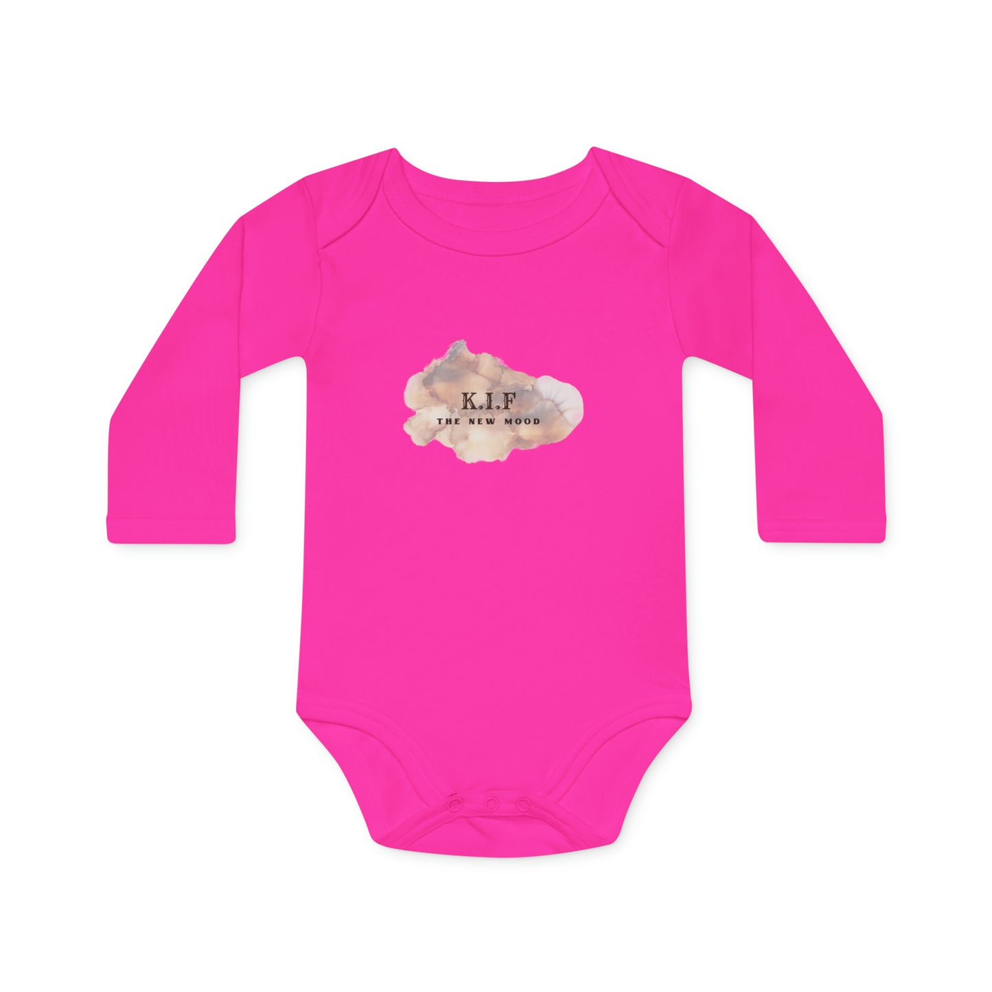 Baby Long-Sleeve Organic Bodysuit