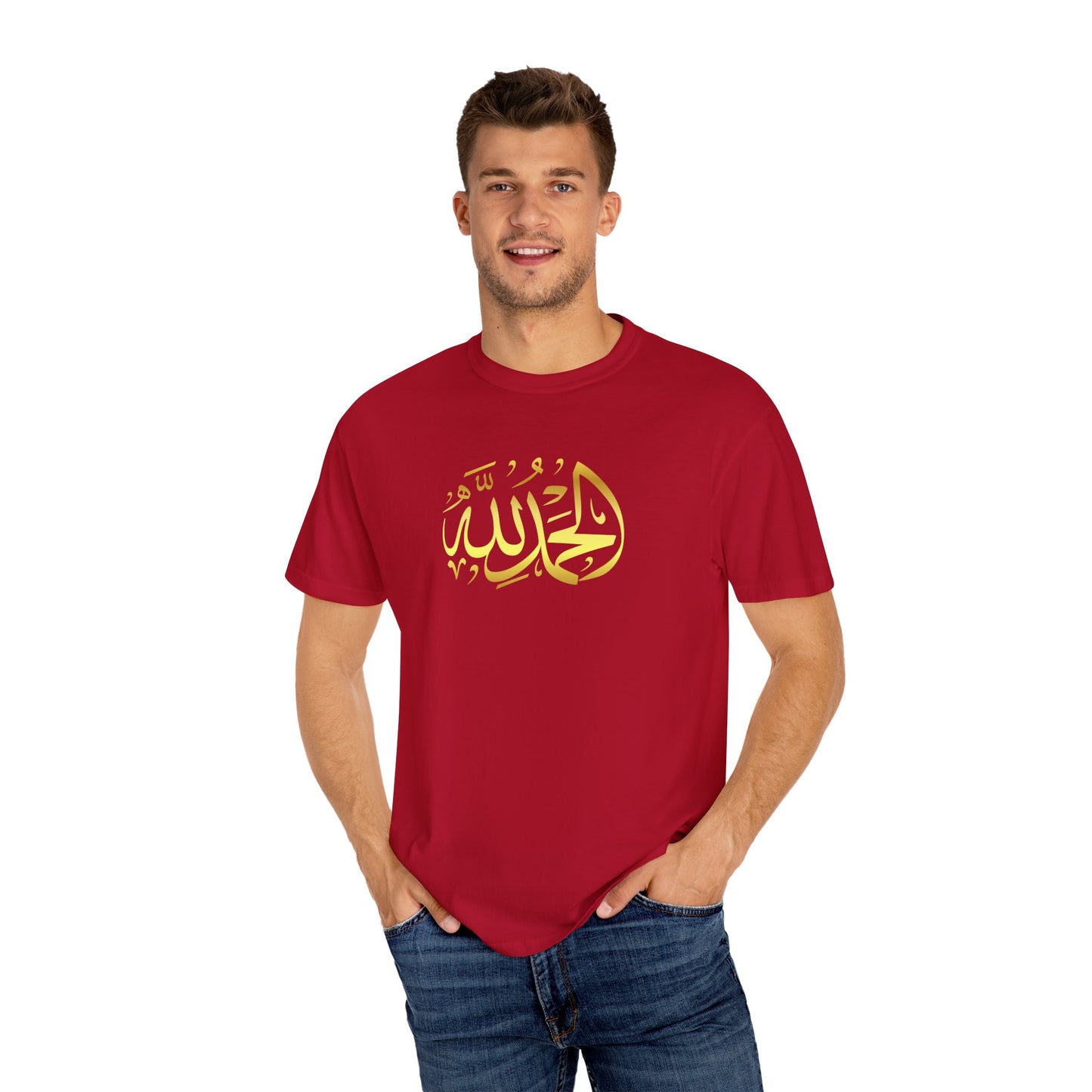 Islamic Art Unisex T-Shirt, Cultural Gift, Faith-Based Fashion, Spiritual Attire, Casual Wear, Unique Design