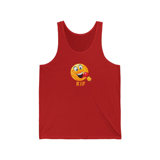Unisex Jersey Tank Emoji