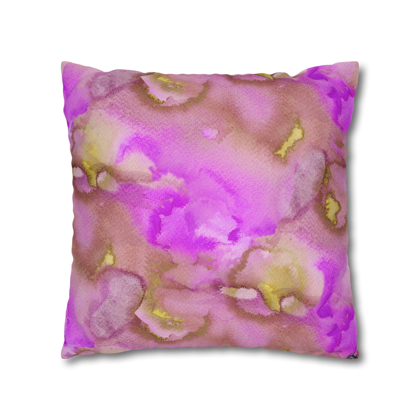 Spun Polyester Square Pillowcase