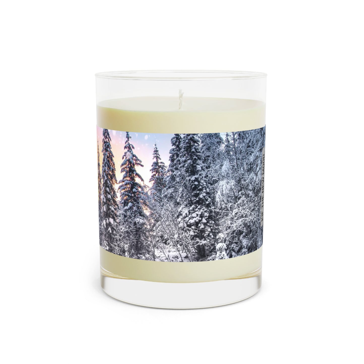 Scented Candle - Full Glass, 11oz