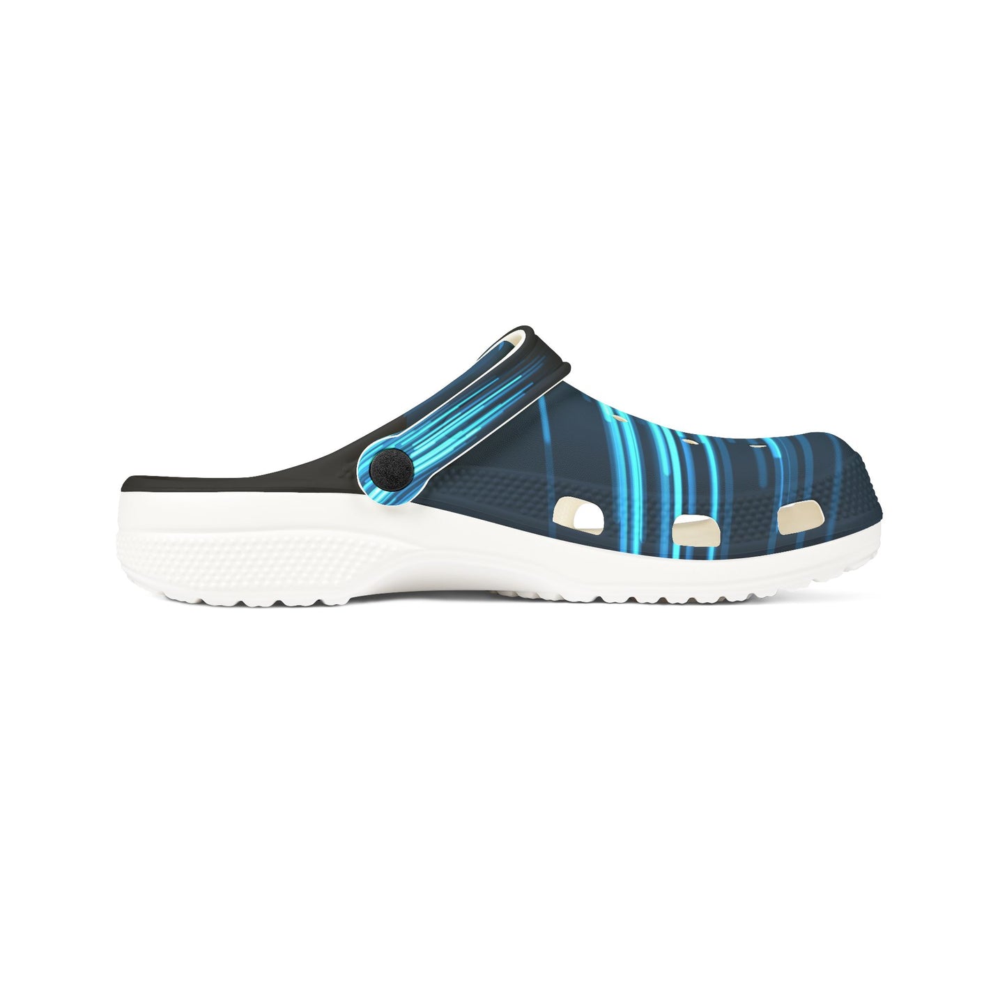 Light-Up EVA Foam Rubber Shoes, Comfortable Summer Footwear, Casual Garden Slides, Fashionable Pool Slippers, Fun Outdoor Footwear