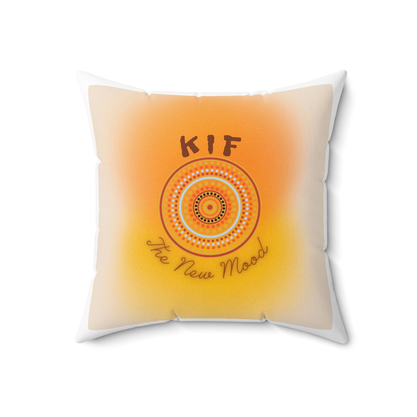 Spun Polyester Square Pillow