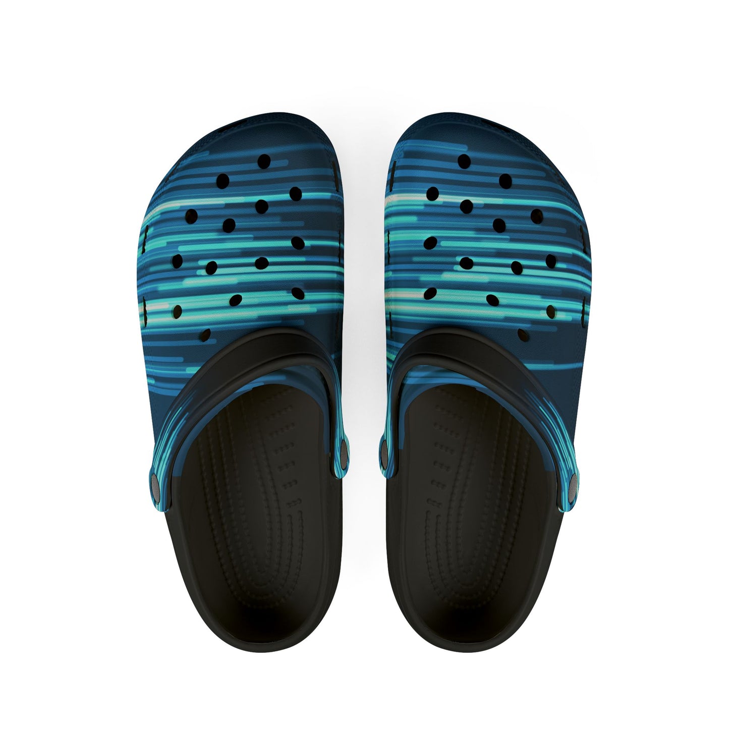 Light-Up EVA Foam Rubber Shoes, Comfortable Summer Footwear, Casual Garden Slides, Fashionable Pool Slippers, Fun Outdoor Footwear