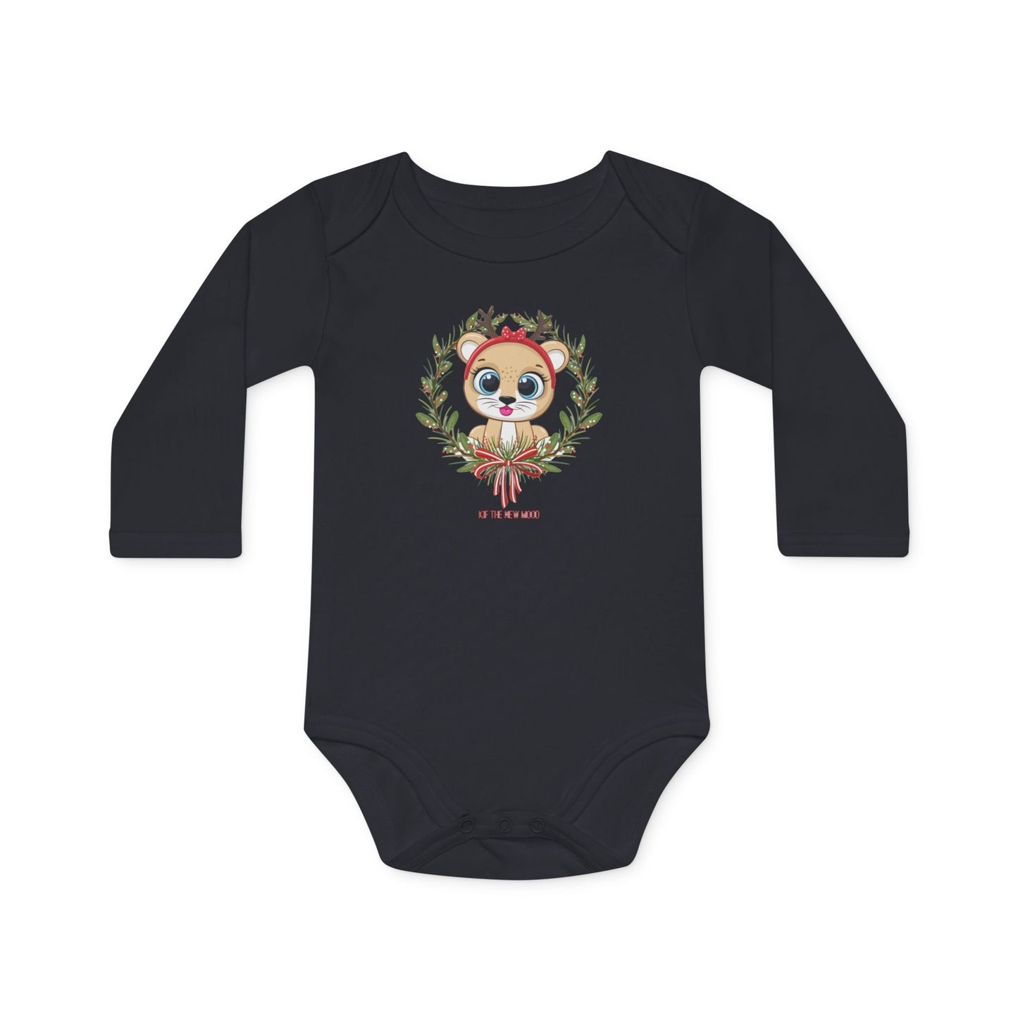 Baby Long-Sleeve Organic Bodysuit