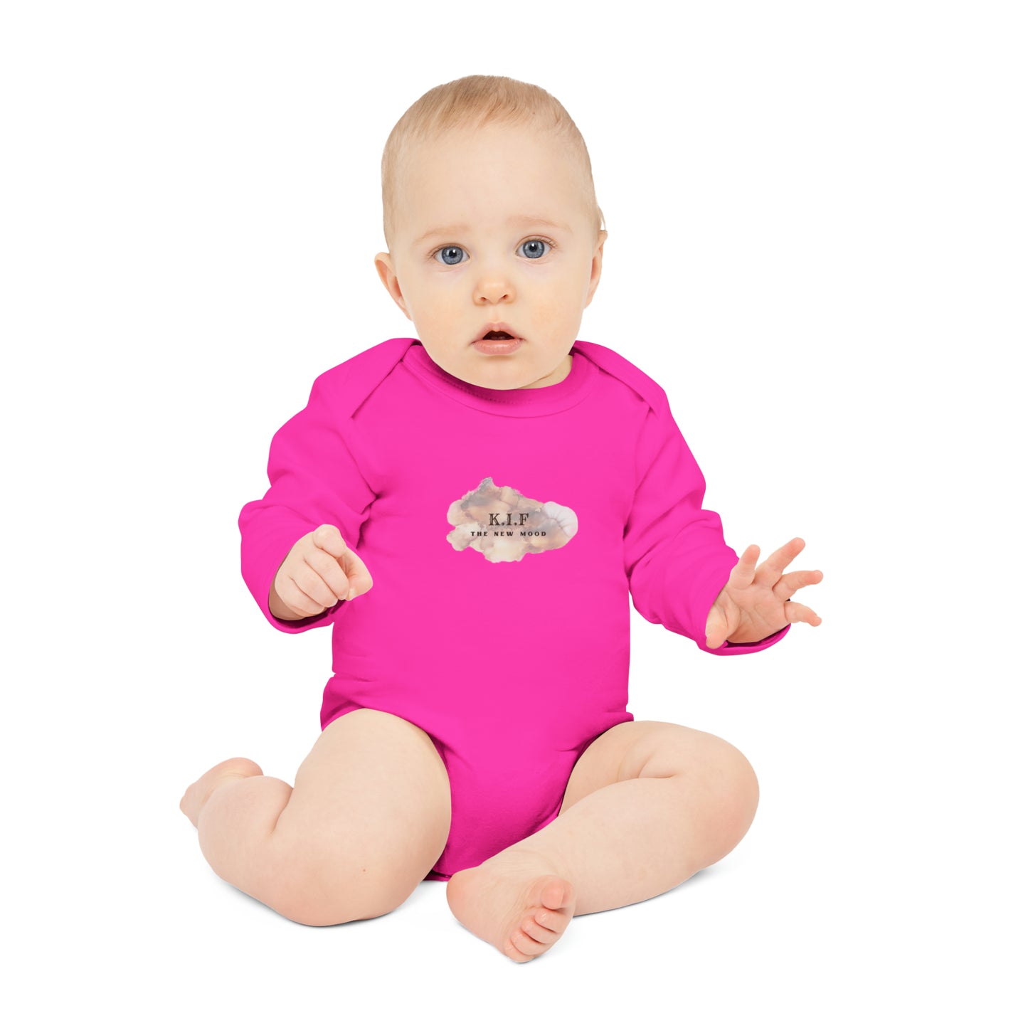 Baby Long-Sleeve Organic Bodysuit