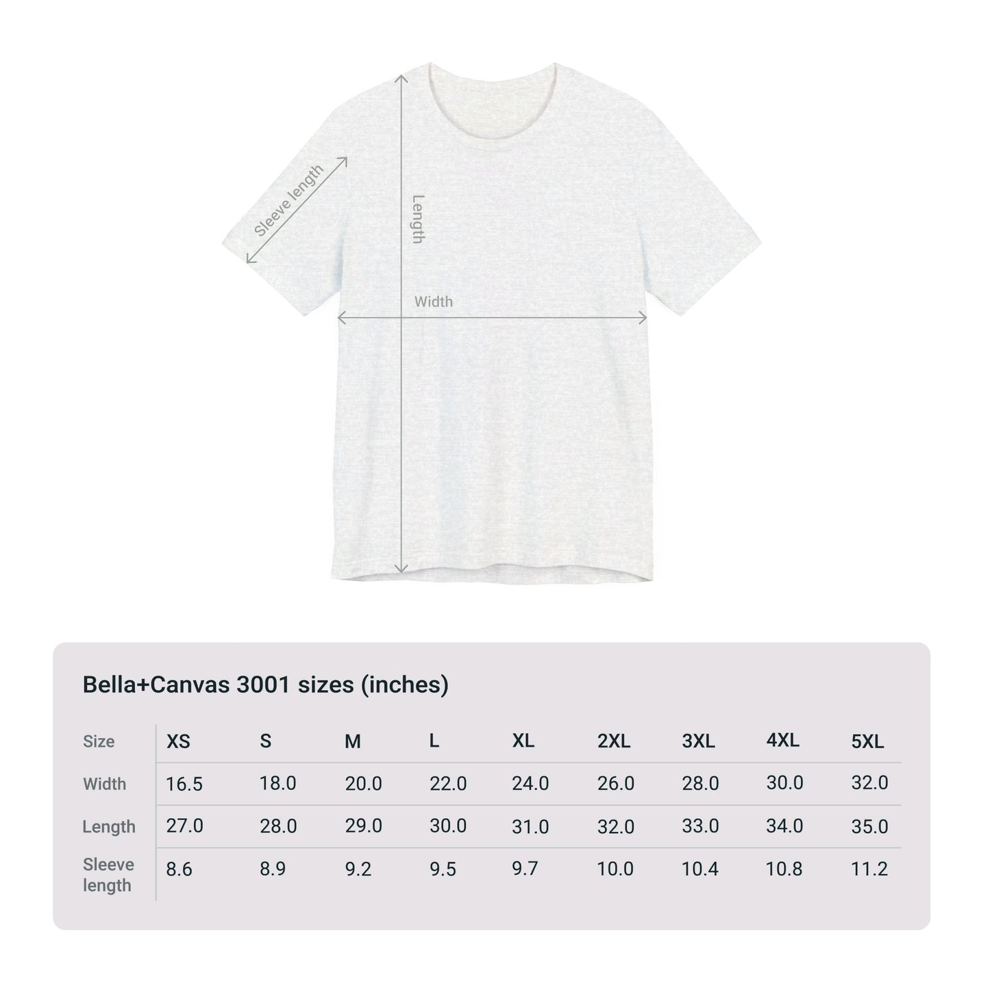 Unisex Jersey Short Sleeve Tee