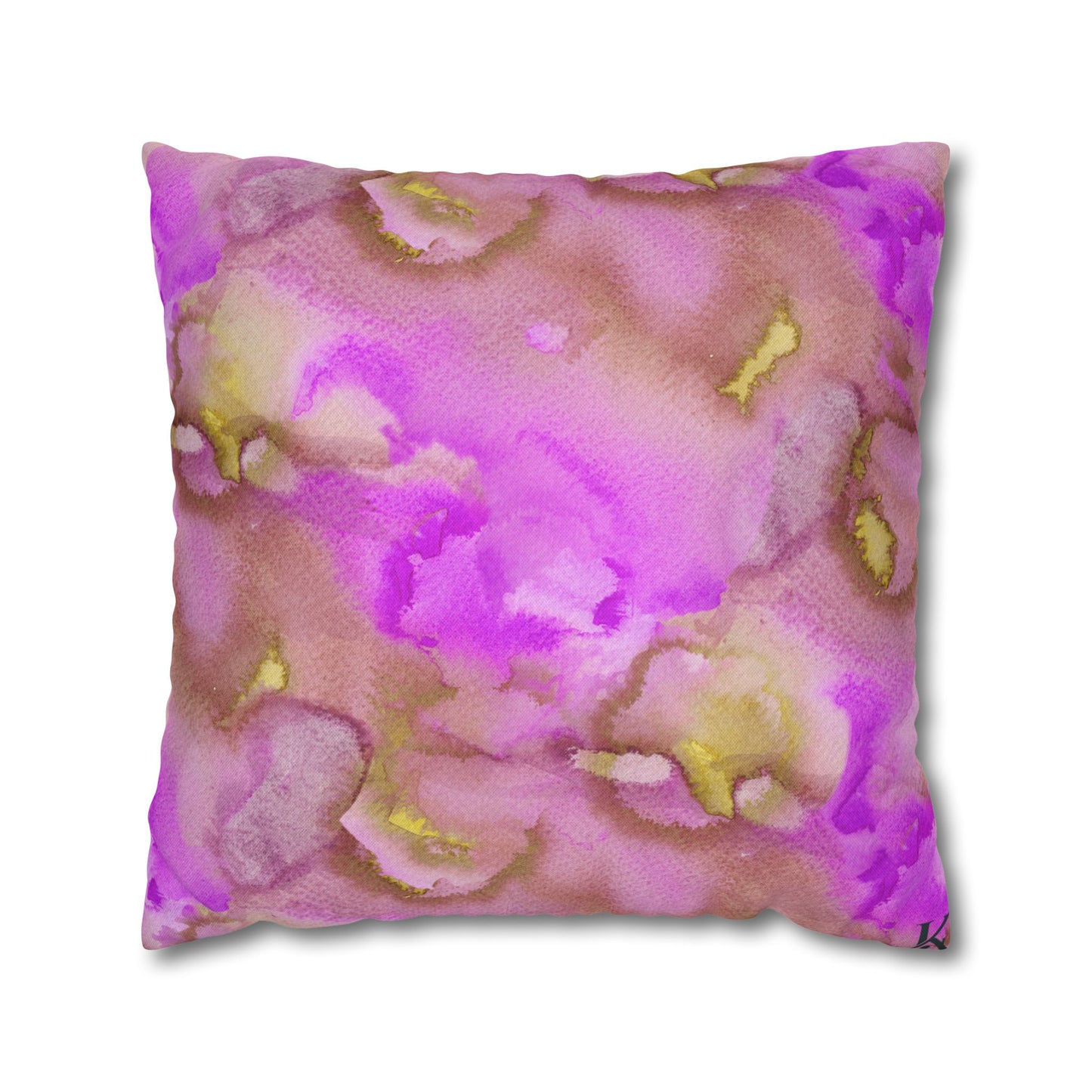 Spun Polyester Square Pillowcase