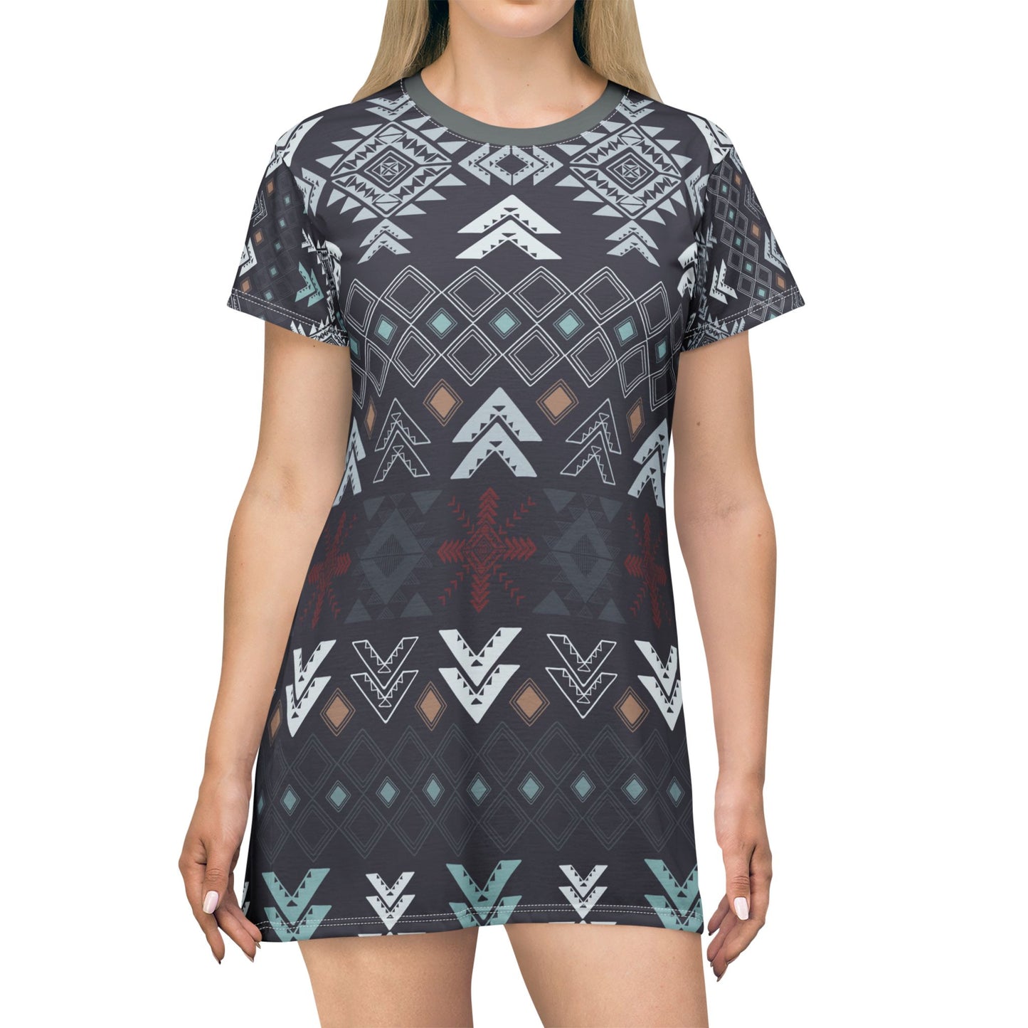 T-Shirt Dress (AOP)