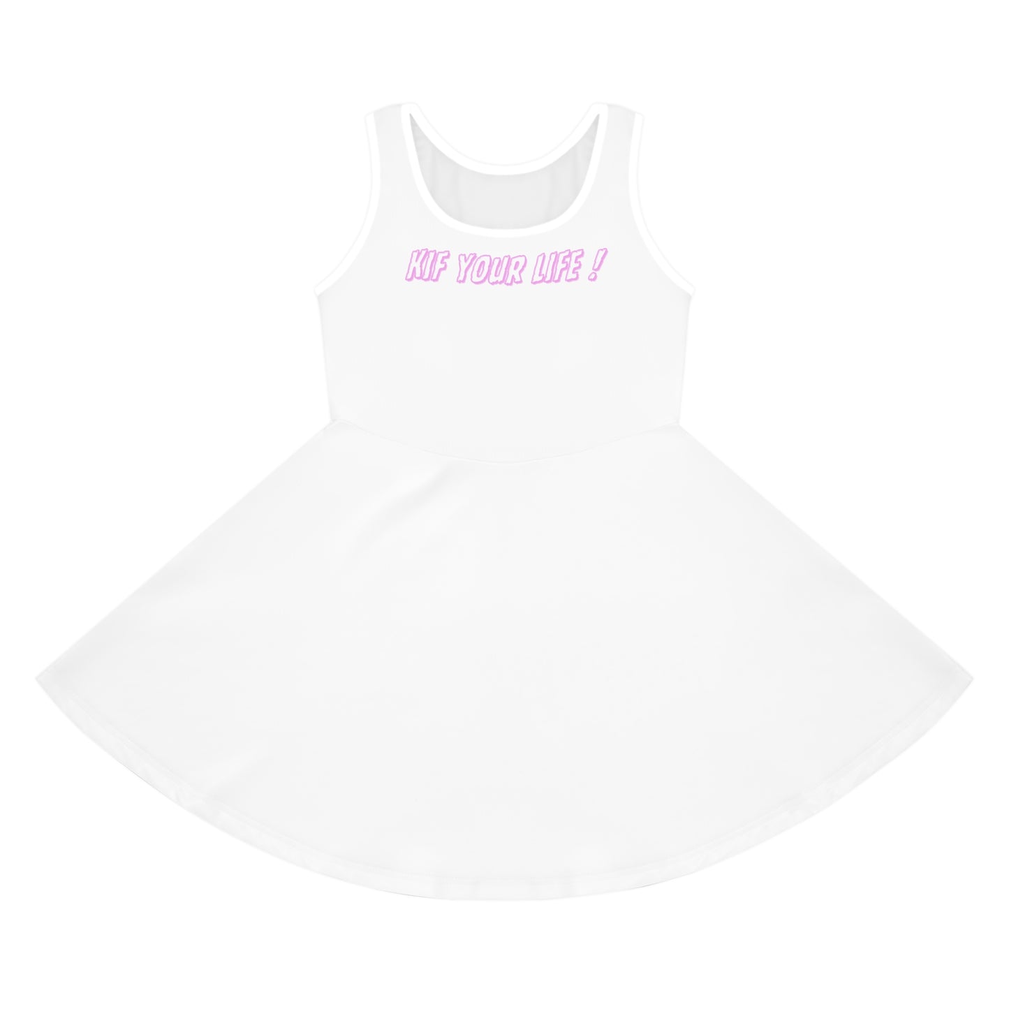 Girls' Sleeveless Sundress (AOP)