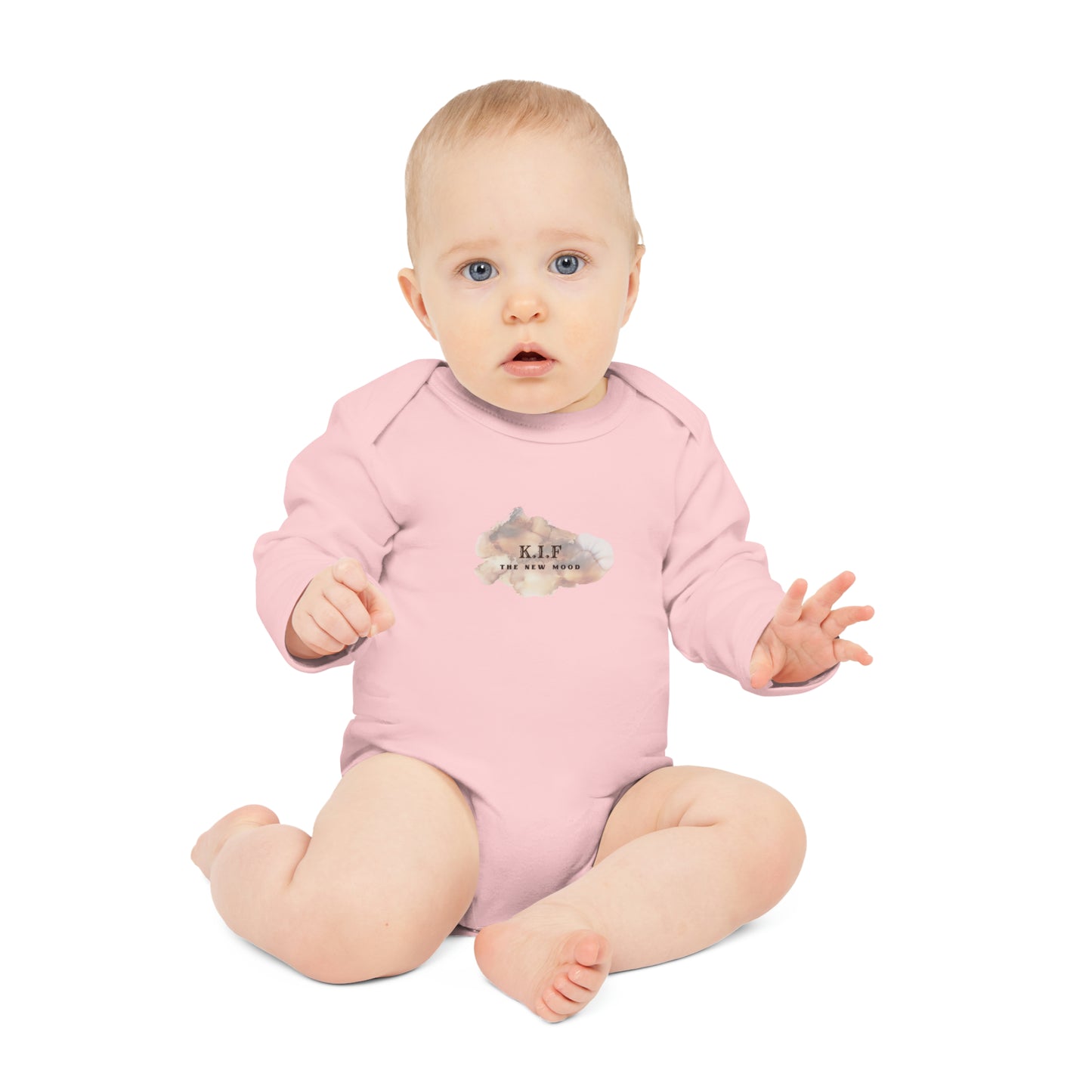 Baby Long-Sleeve Organic Bodysuit