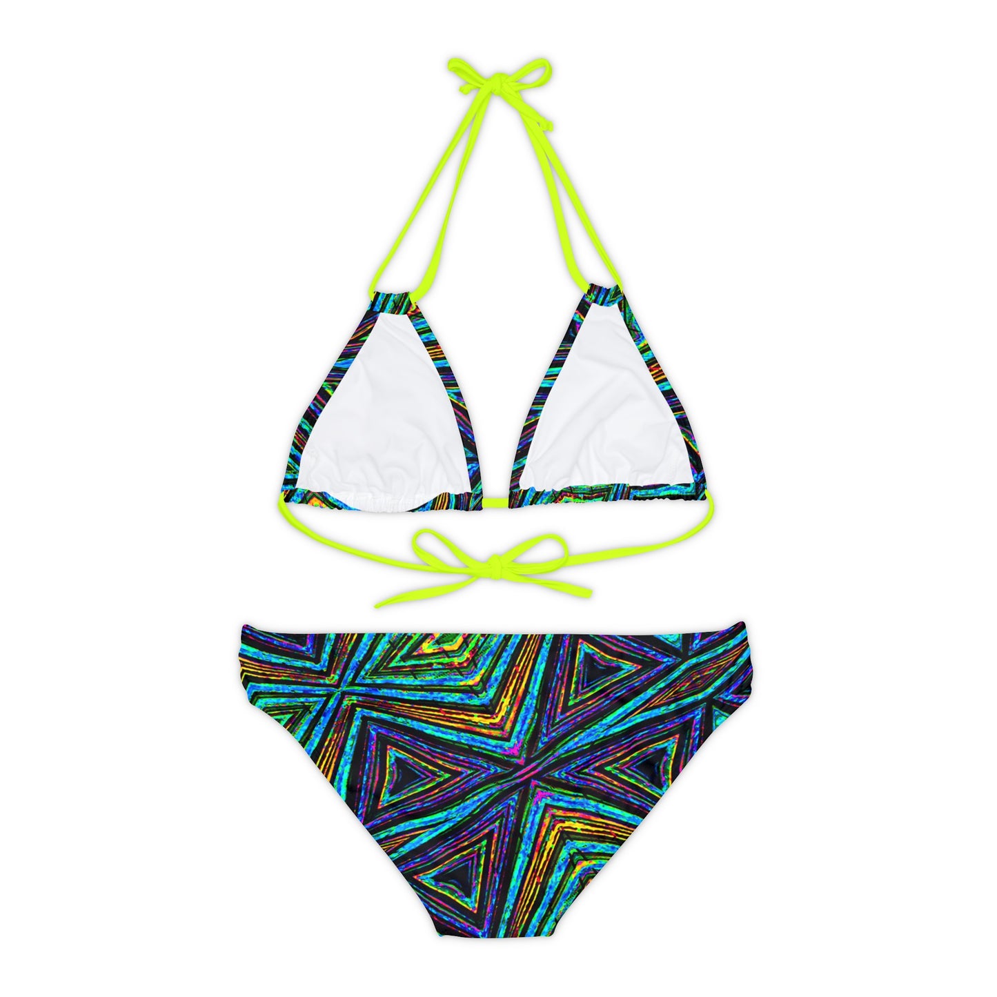 Strappy Bikini Set (AOP)