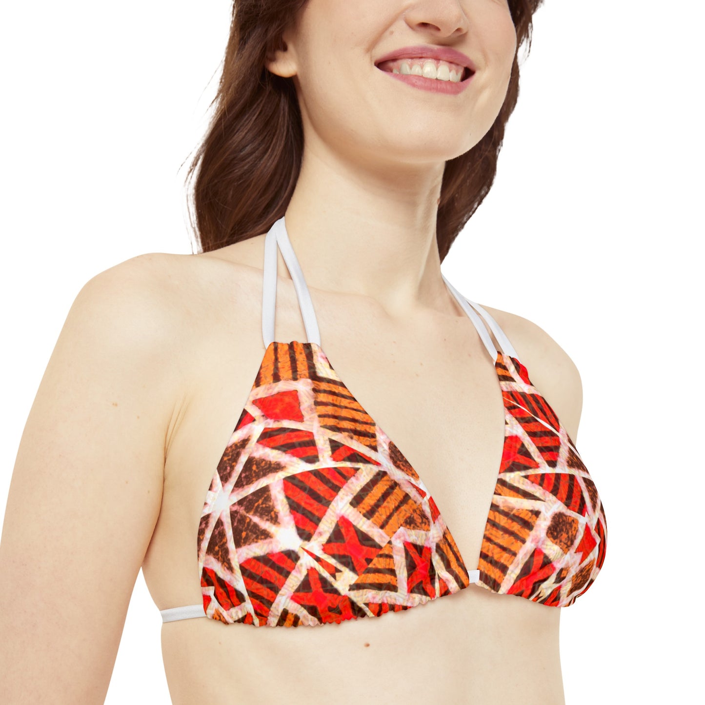 Strappy Bikini Set (AOP)