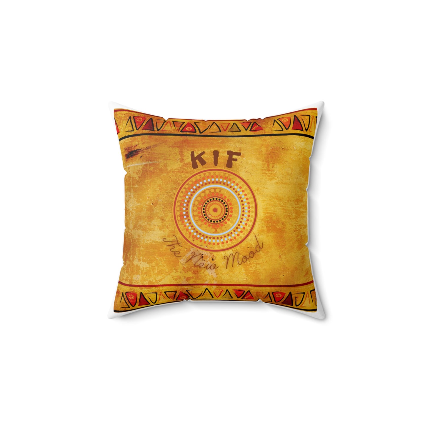 Spun Polyester Square Pillow