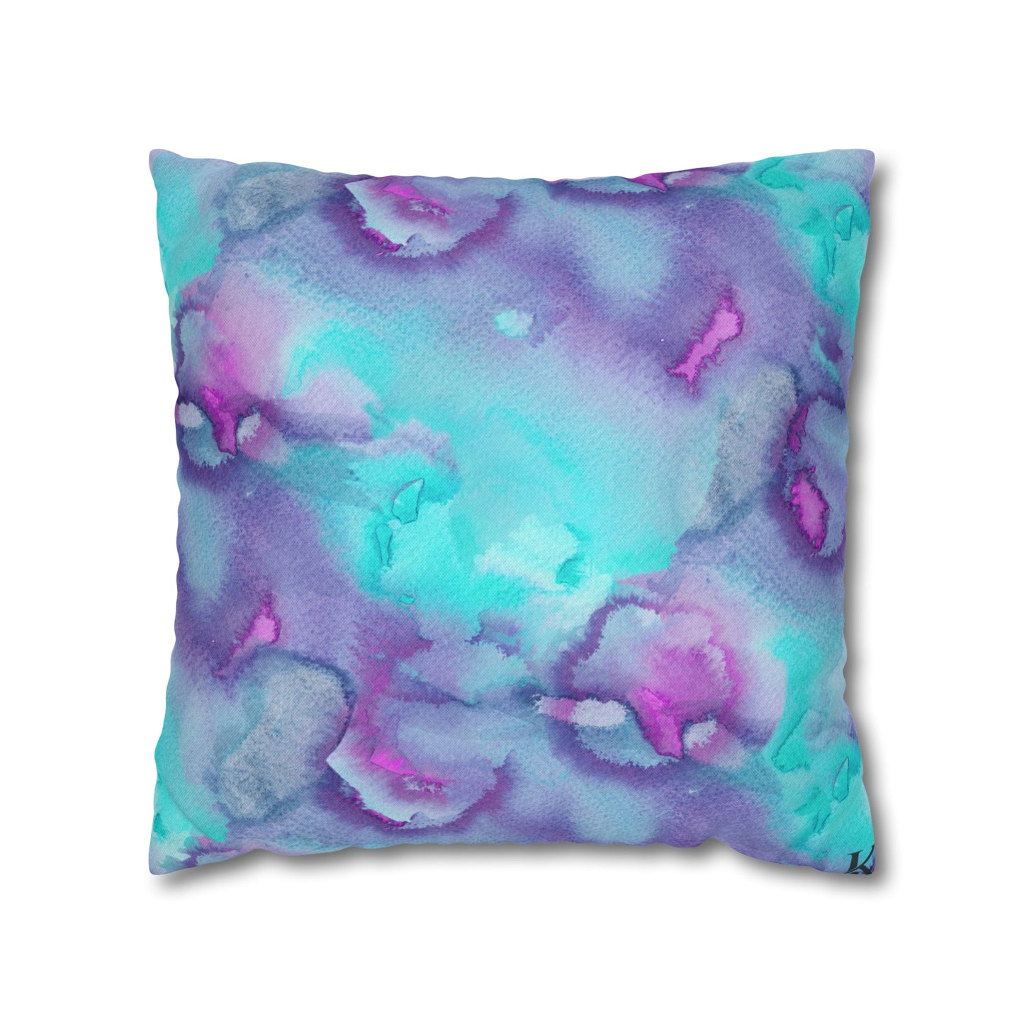 Spun Polyester Square Pillowcase