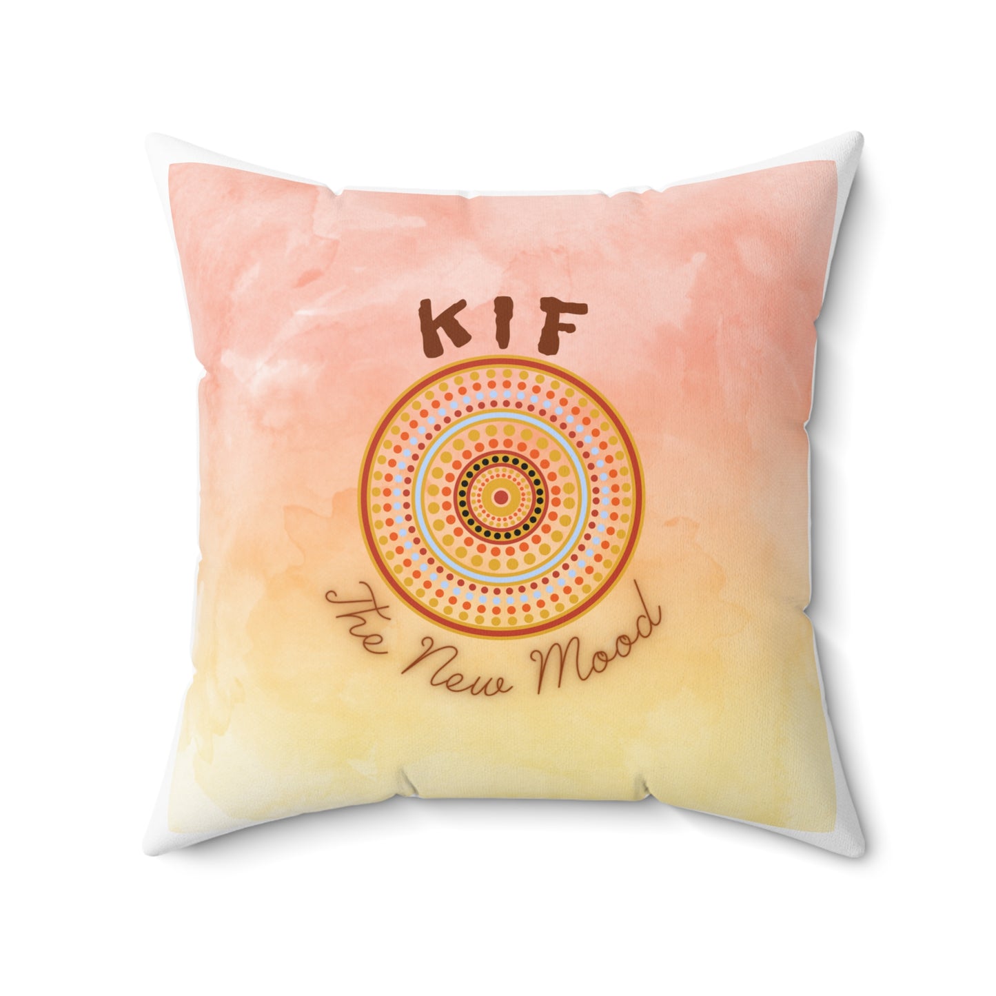 Spun Polyester Square Pillow