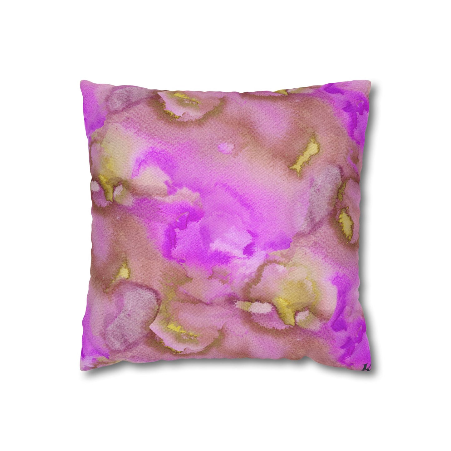 Spun Polyester Square Pillowcase