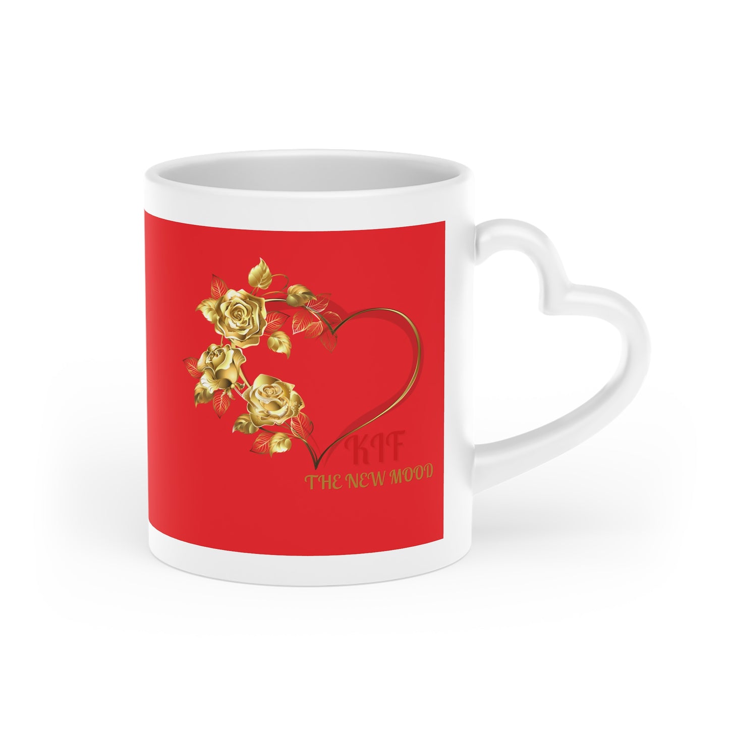 Heart-Shaped Mug