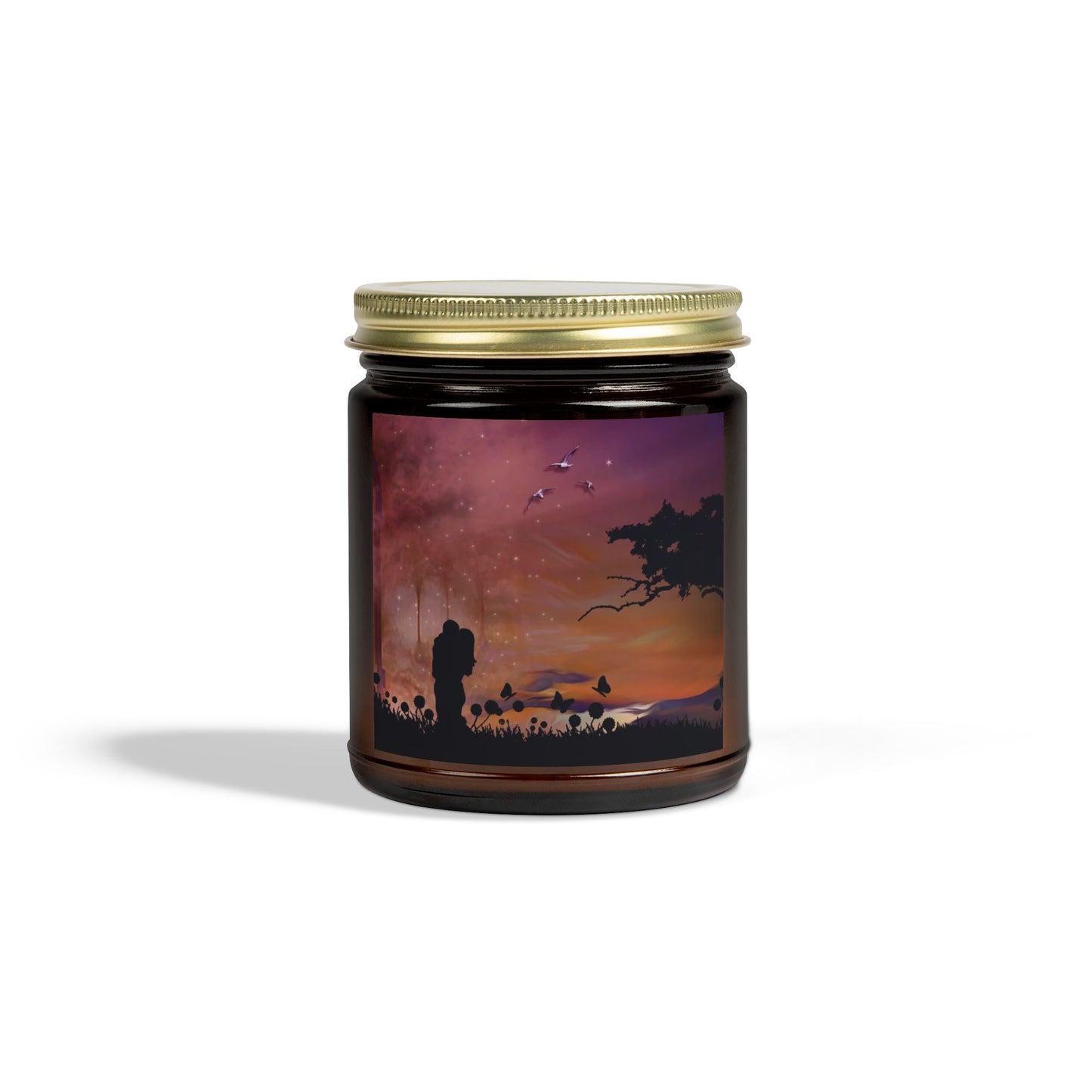 Scented Candles, Coconut Apricot Wax (4oz, 9oz)