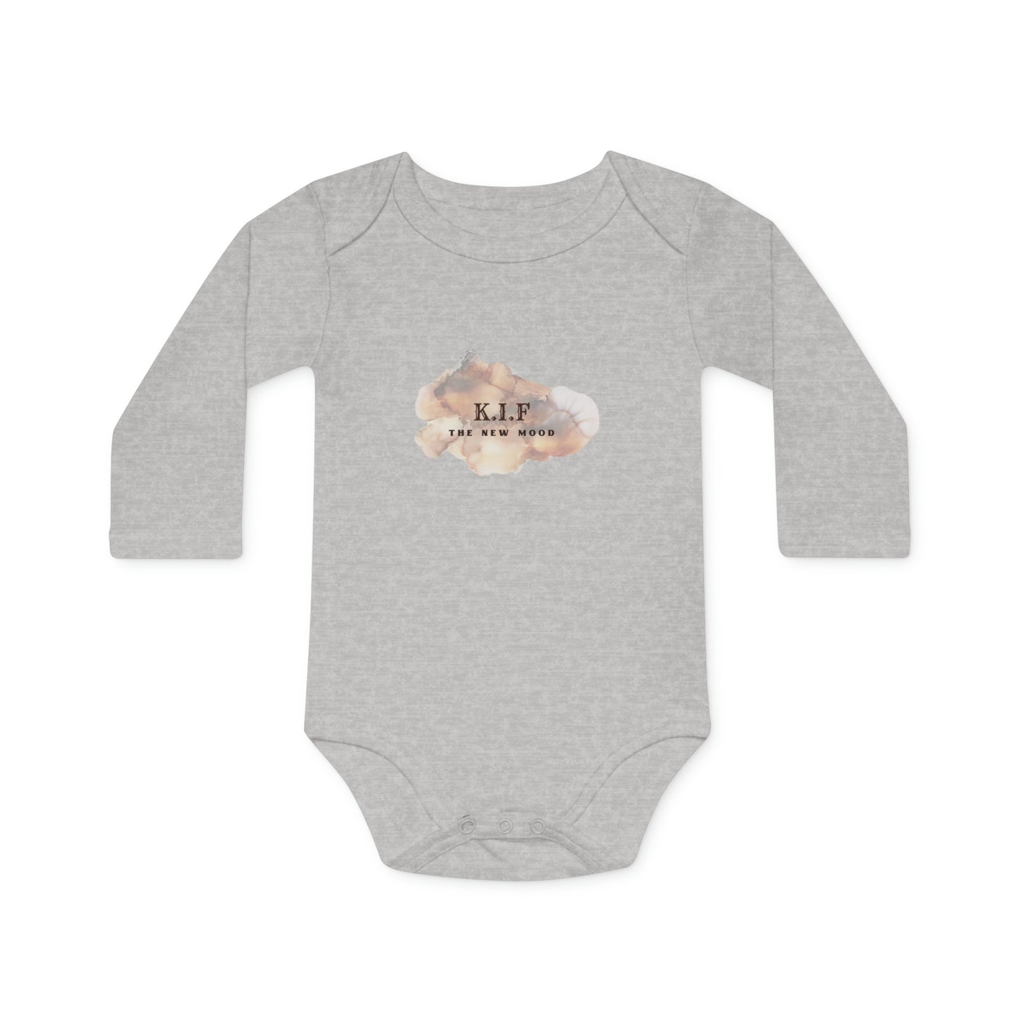 Baby Long-Sleeve Organic Bodysuit