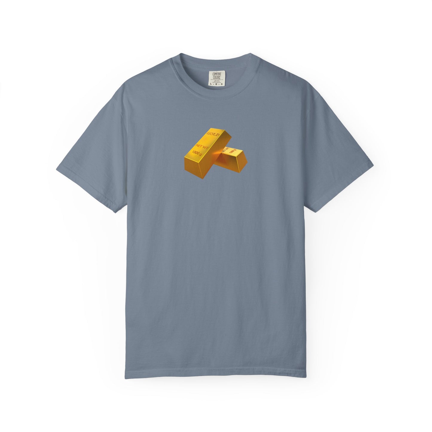 Gold Bars Graphic T-Shirt — Minimal Bullion Design