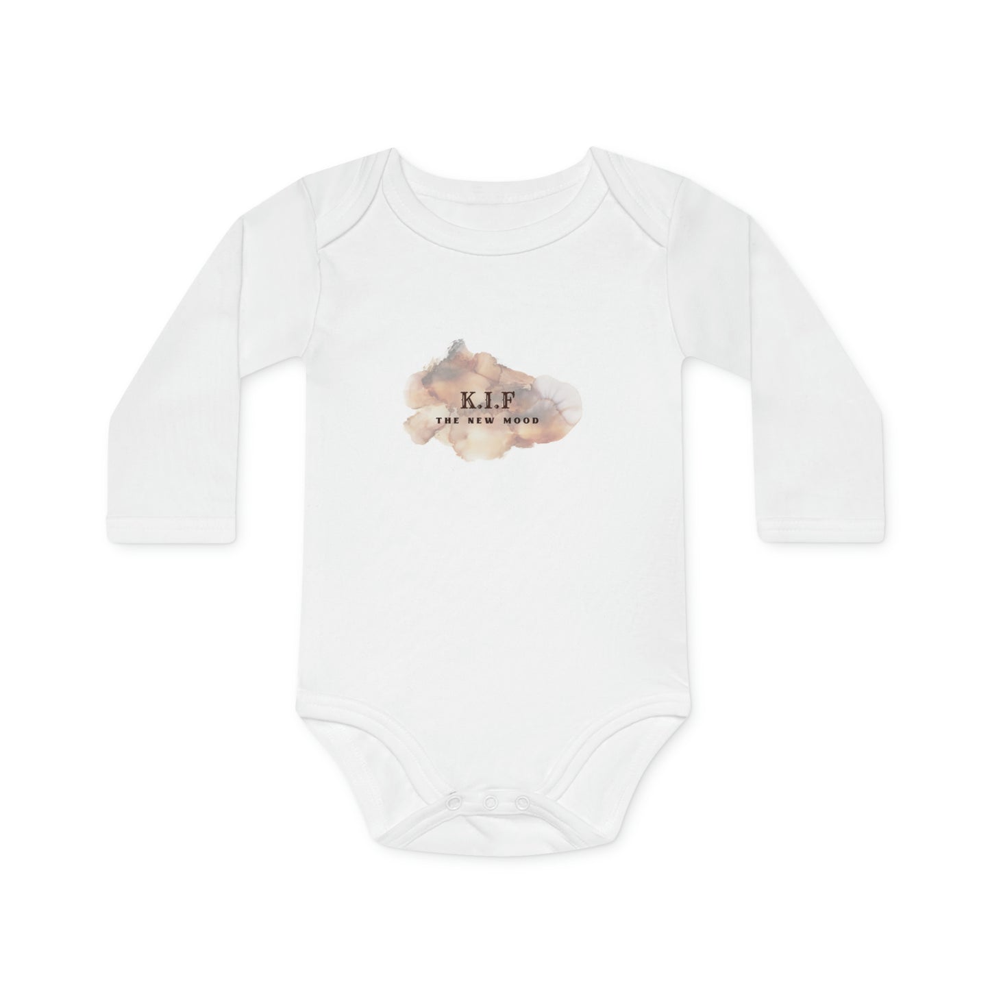 Baby Long-Sleeve Organic Bodysuit