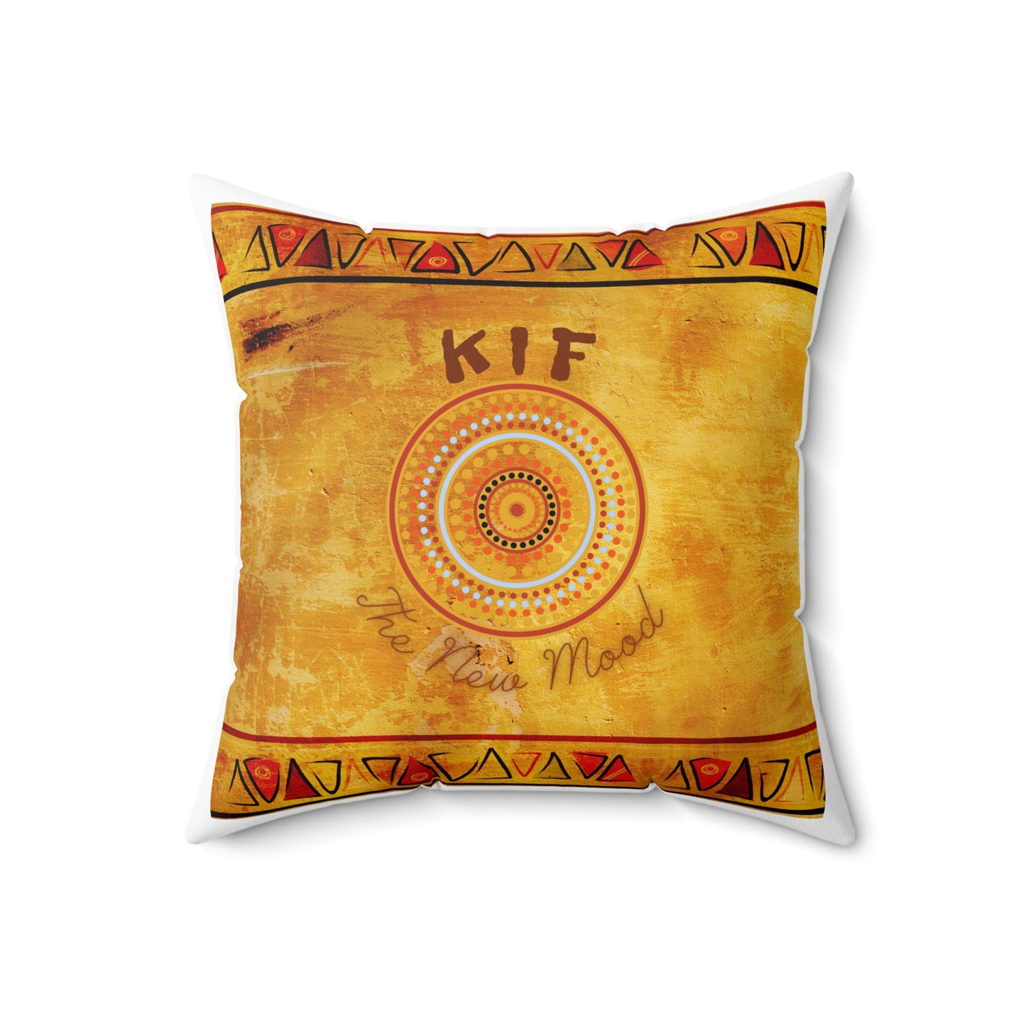 Spun Polyester Square Pillow