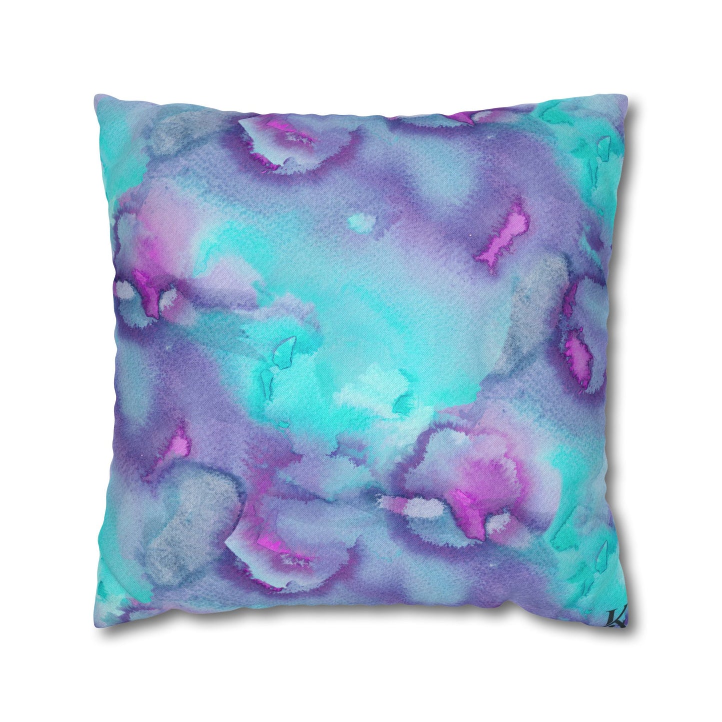 Spun Polyester Square Pillowcase