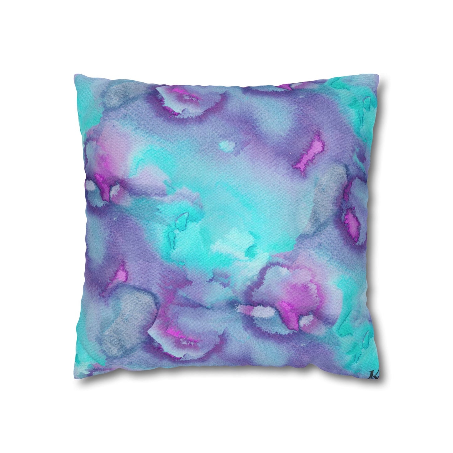 Spun Polyester Square Pillowcase