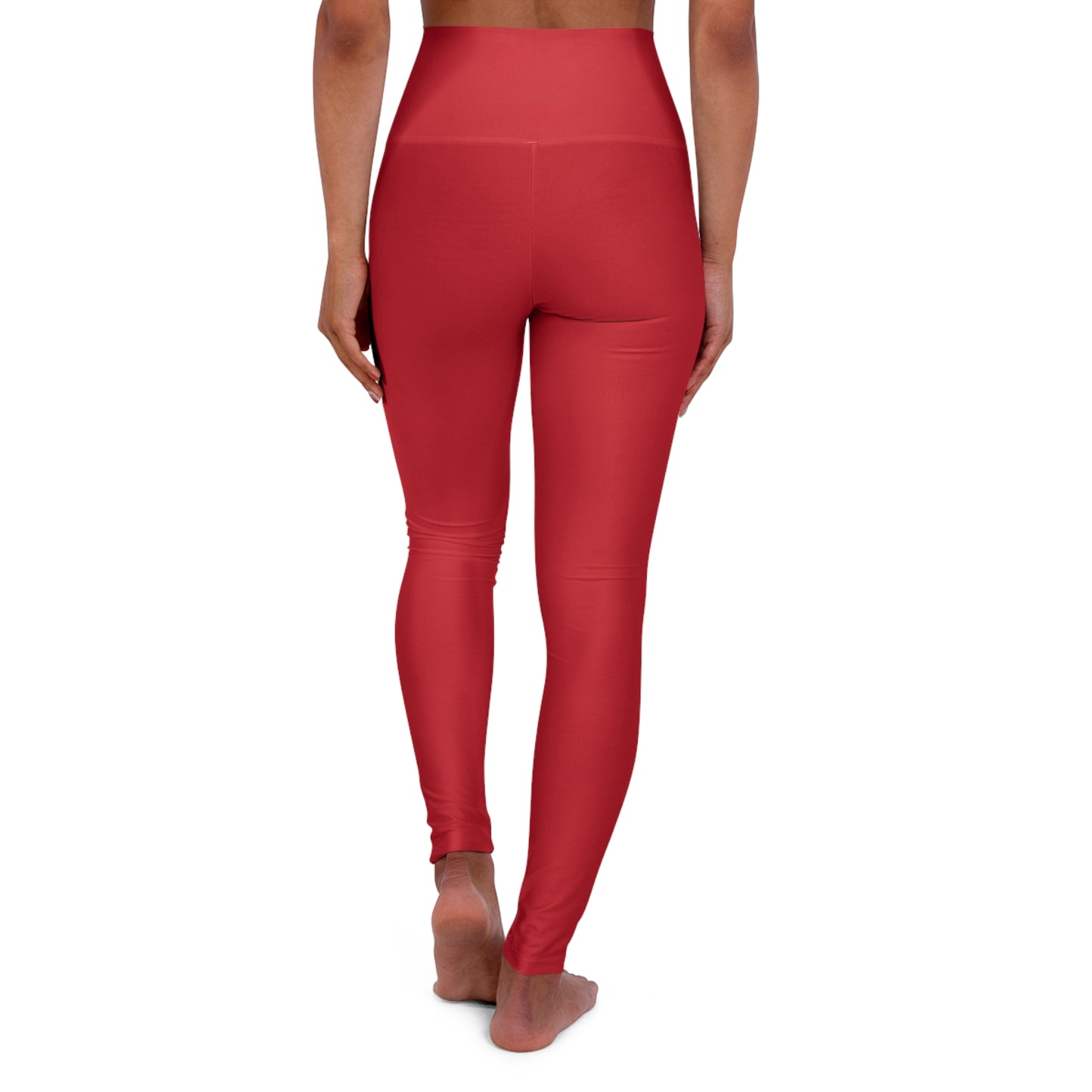 High Waisted Yoga Leggings (AOP)