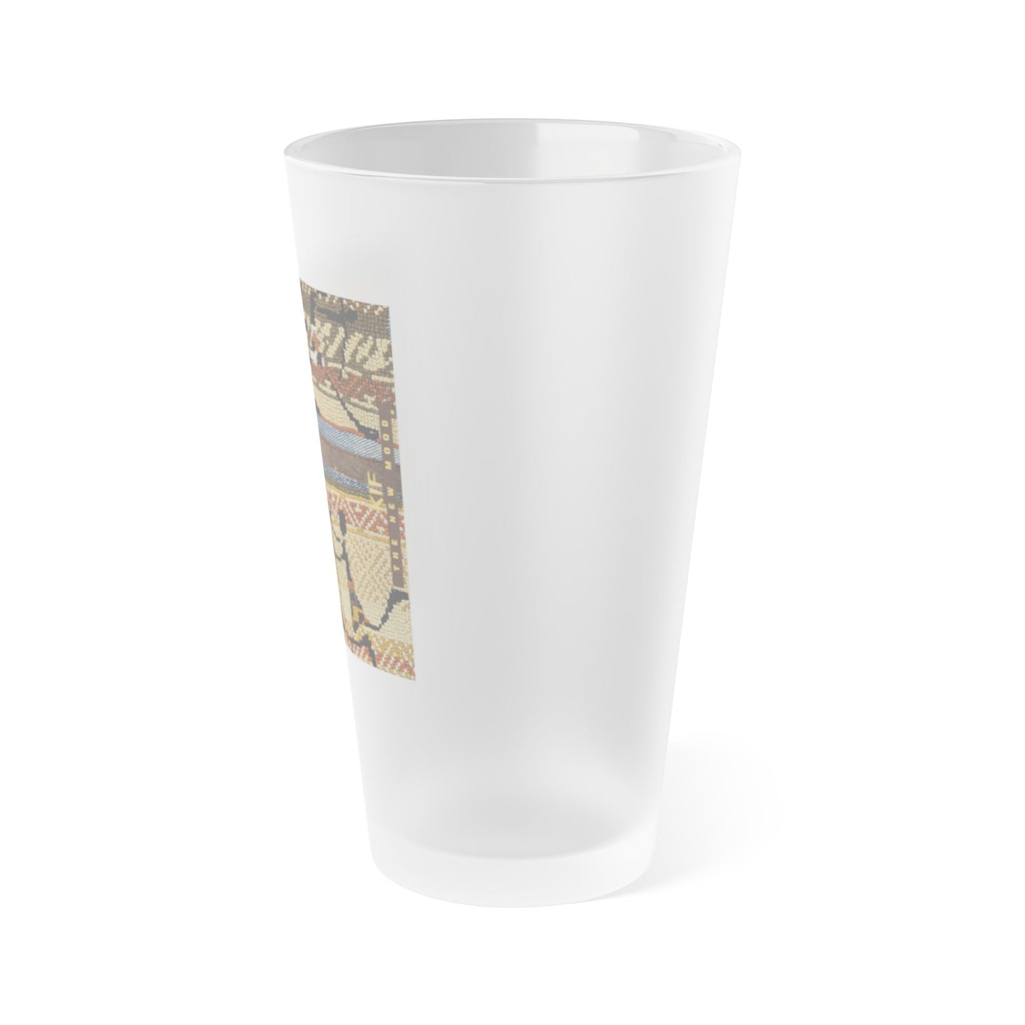 Frosted Pint Glass, 16oz